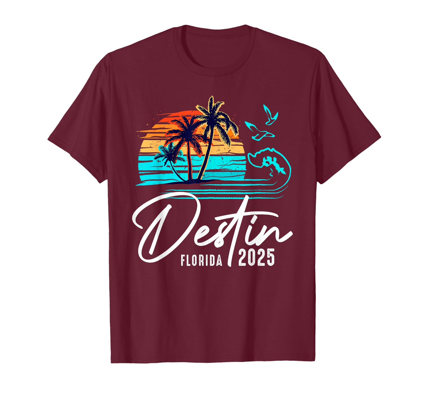 Destin Florida 2025 Vacation Souvenir Matching Family Group T-Shirt