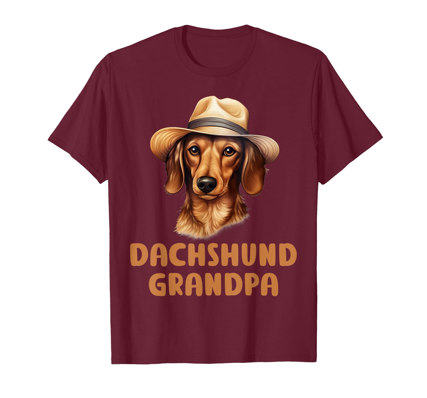 Dachshund Grandpa Dog Lover Gift Funny Puppy Dachshund Owner T-Shirt for Men Women Kids