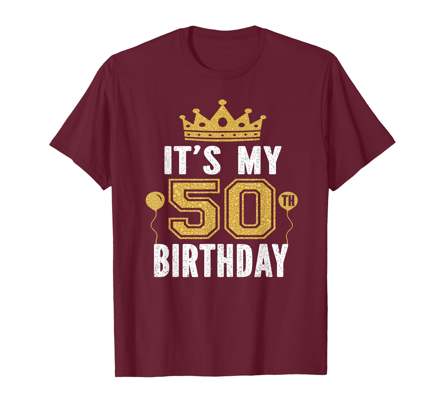 It's My 50th Birthday Gift for 50 Years Old Man and Woman T-Shirt