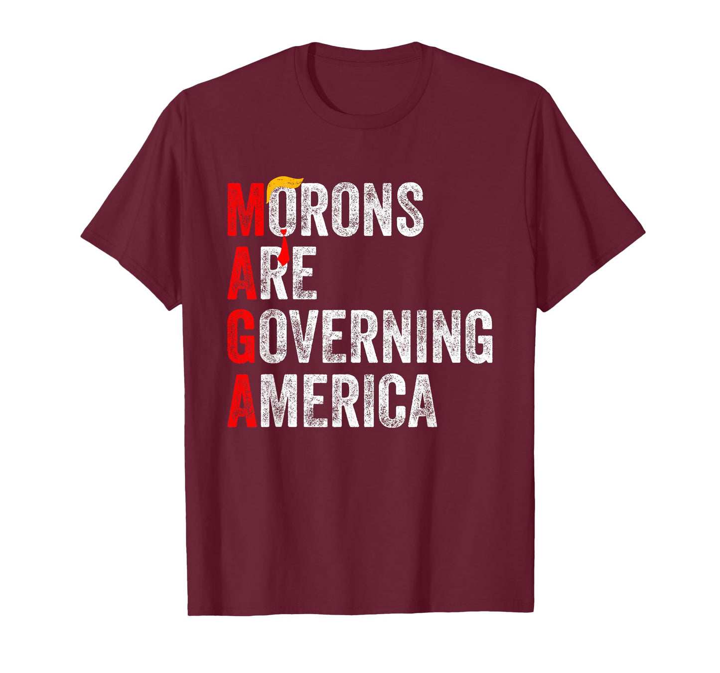 Morons Are Governing America Funny Trump 2024 T-Shirt