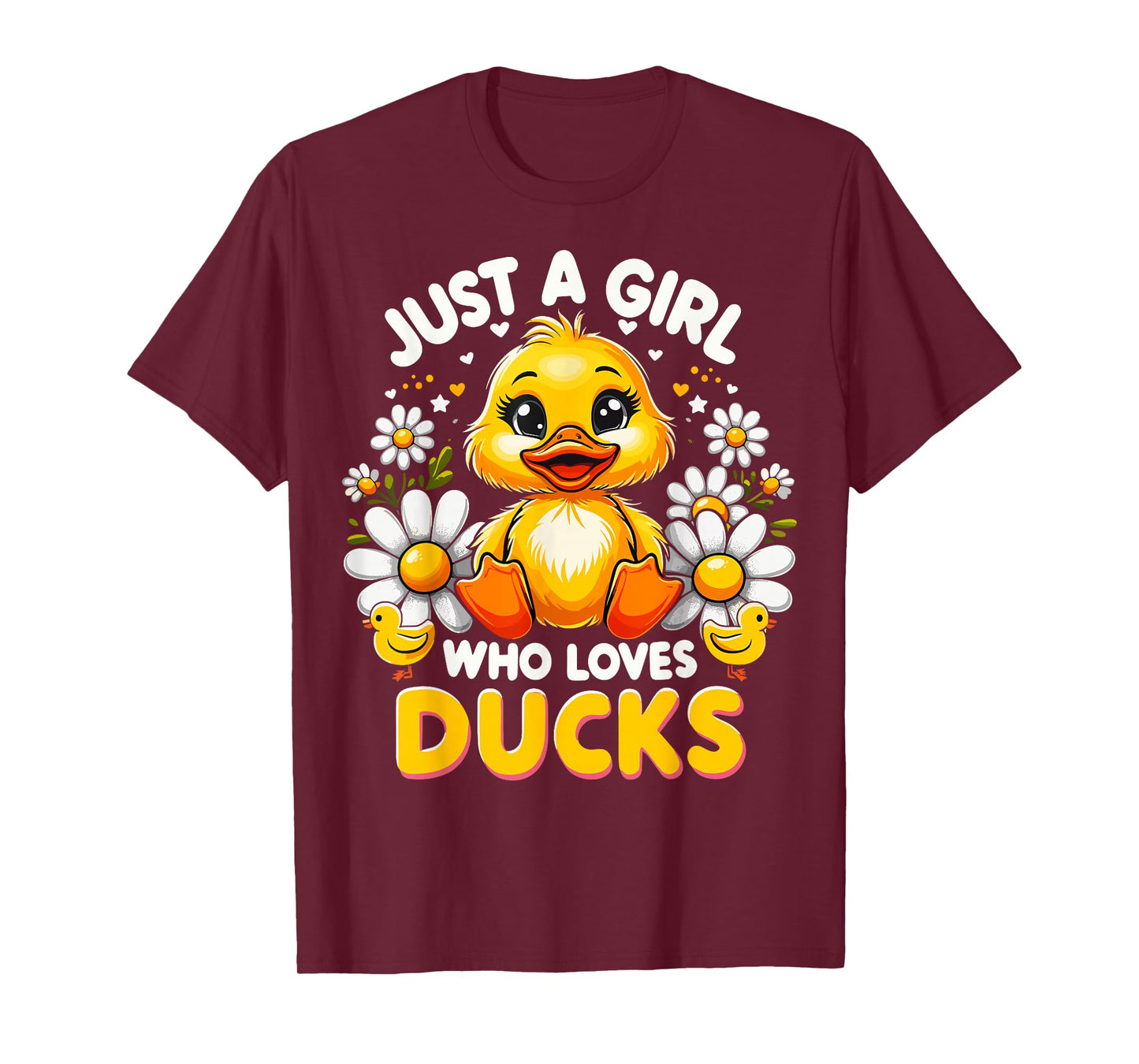 Just a Girl Who Loves Ducks T-Shirt