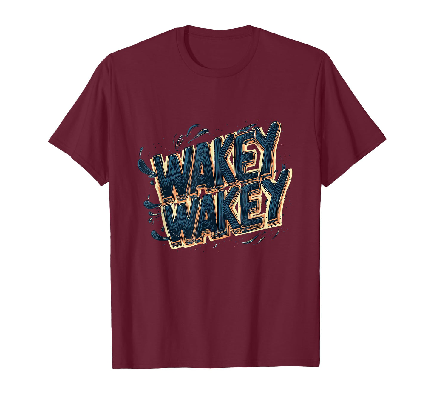 Funny Wakey Wakey Emblem Costume T-Shirt