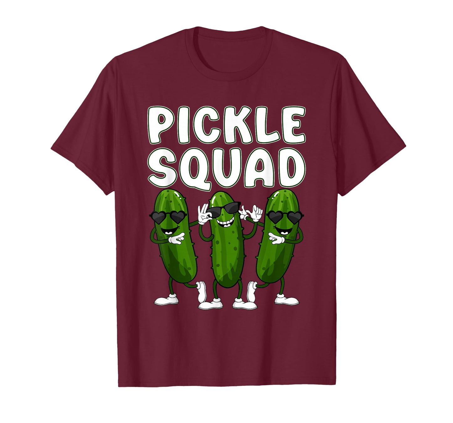 Pickle Squad Cucumber Pickle Lover T-Shirt