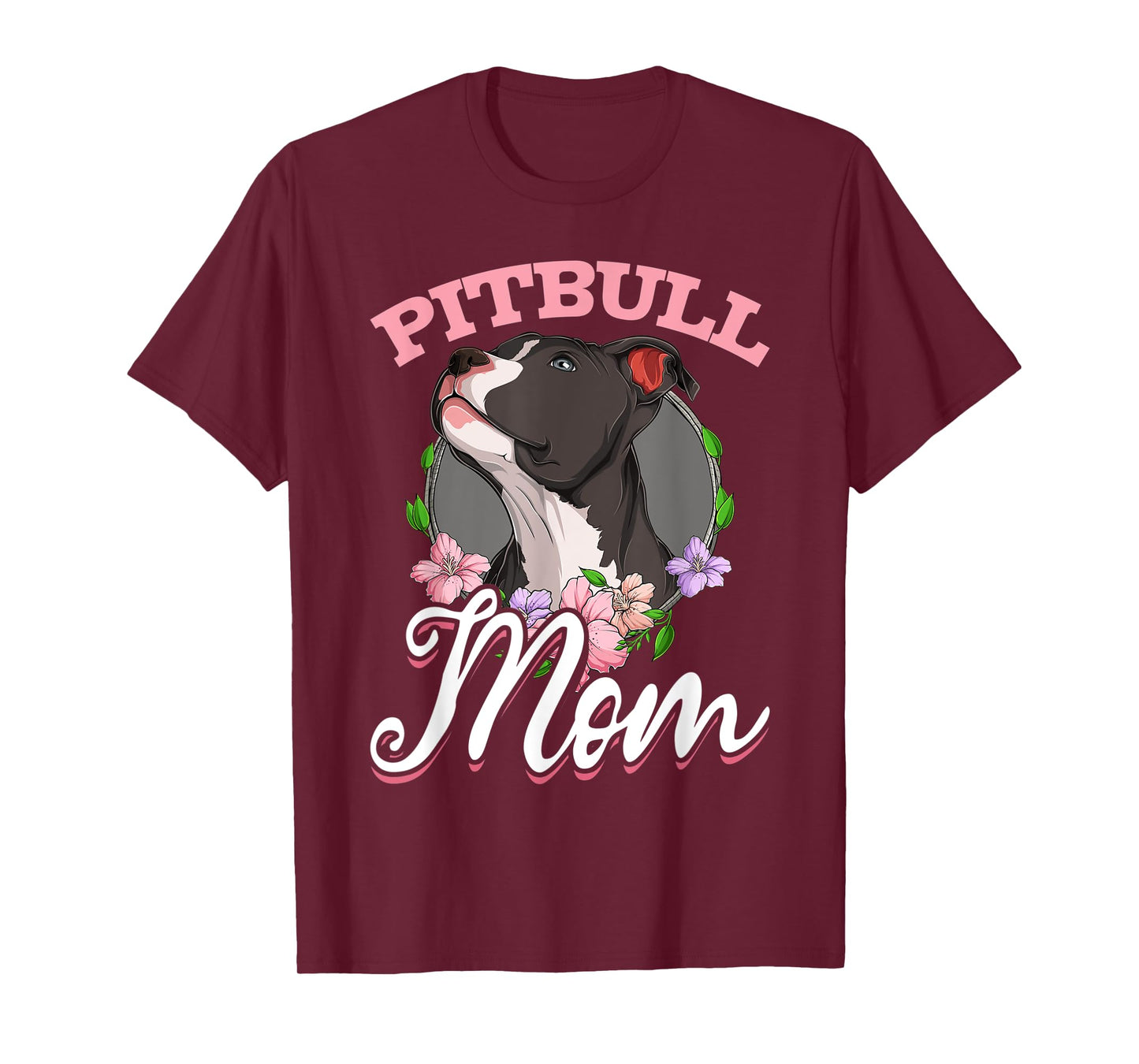 Pitbull Pittie - Pitbull Mom Mommy Mama T-Shirt