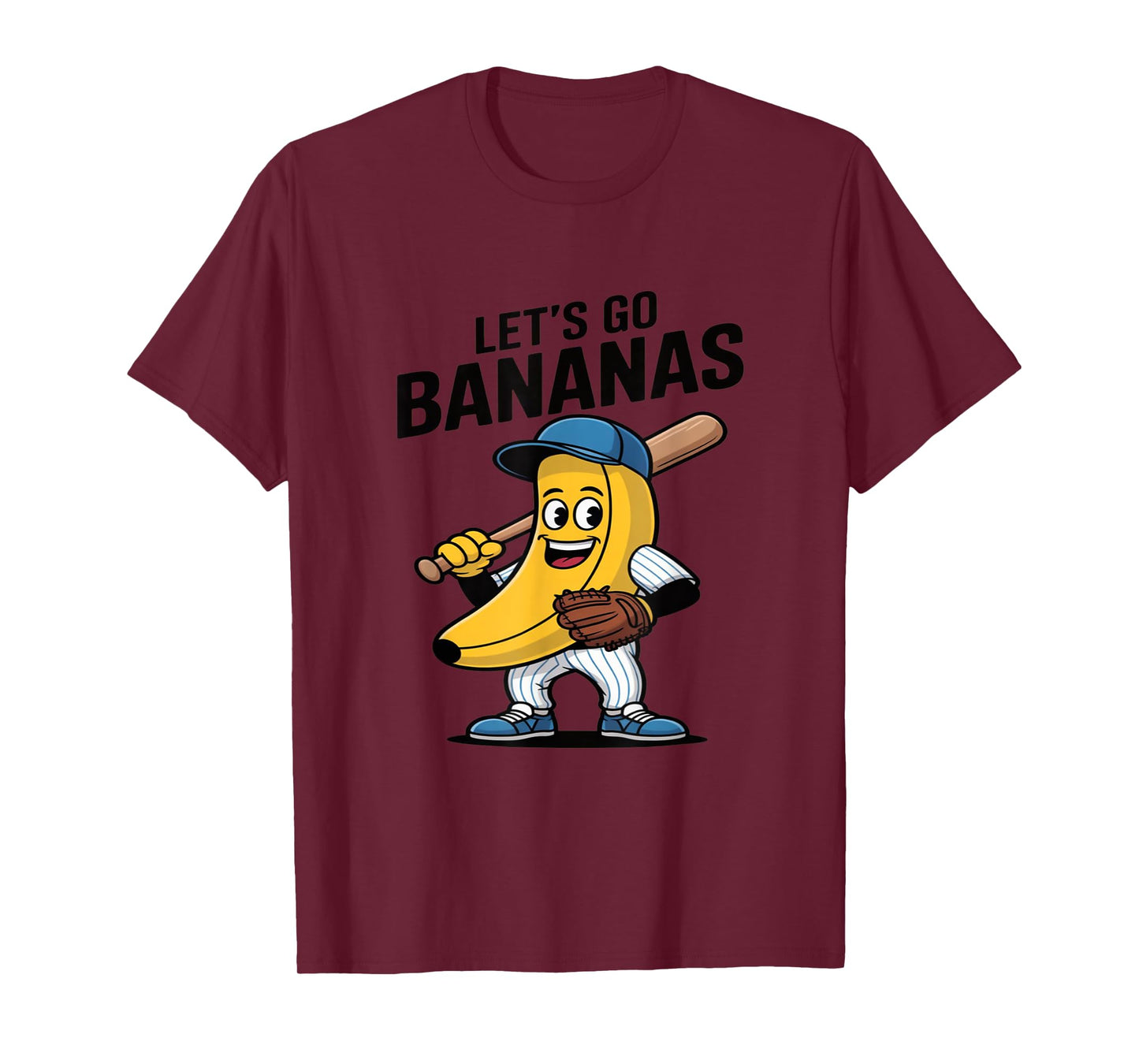 Let's Go Bananas, Funny Banana Gift T-Shirt