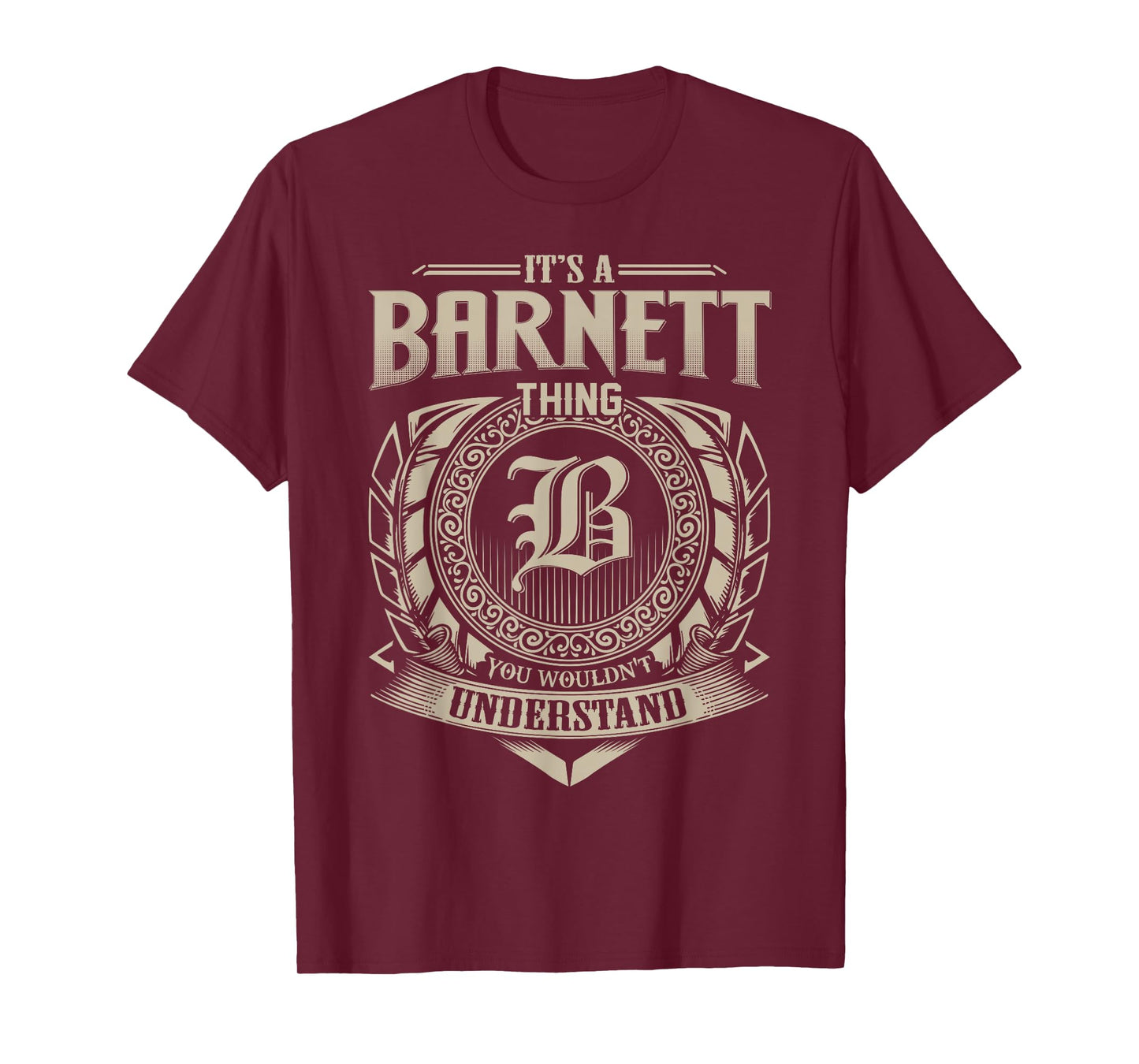It's A BARNETT Thing You Wouldn't Understand Name Vintage T-Shirt