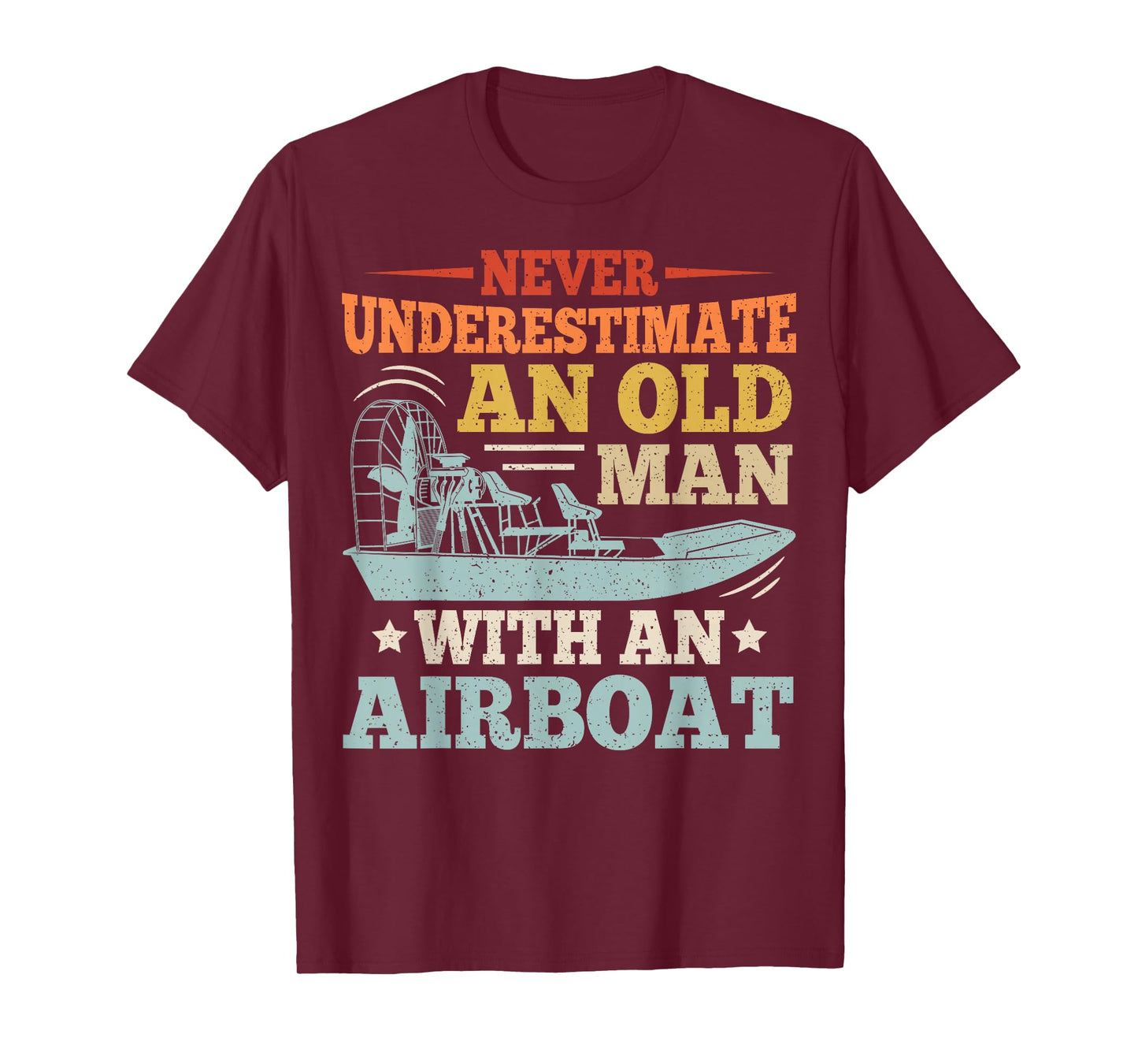 Swamp Boat and Airboat Design for an Airboat fan T-Shirt