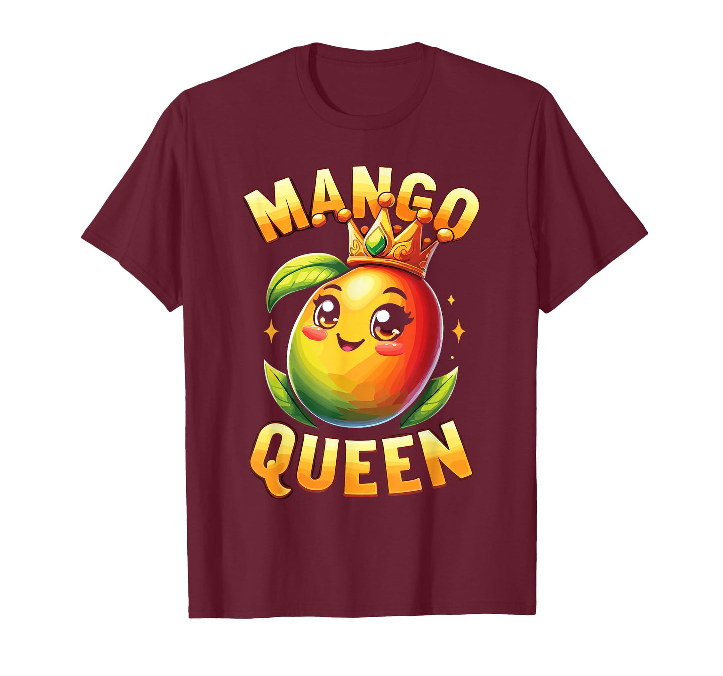 Art Mangos Fruit Lover Fruit Mango Queen T-Shirt