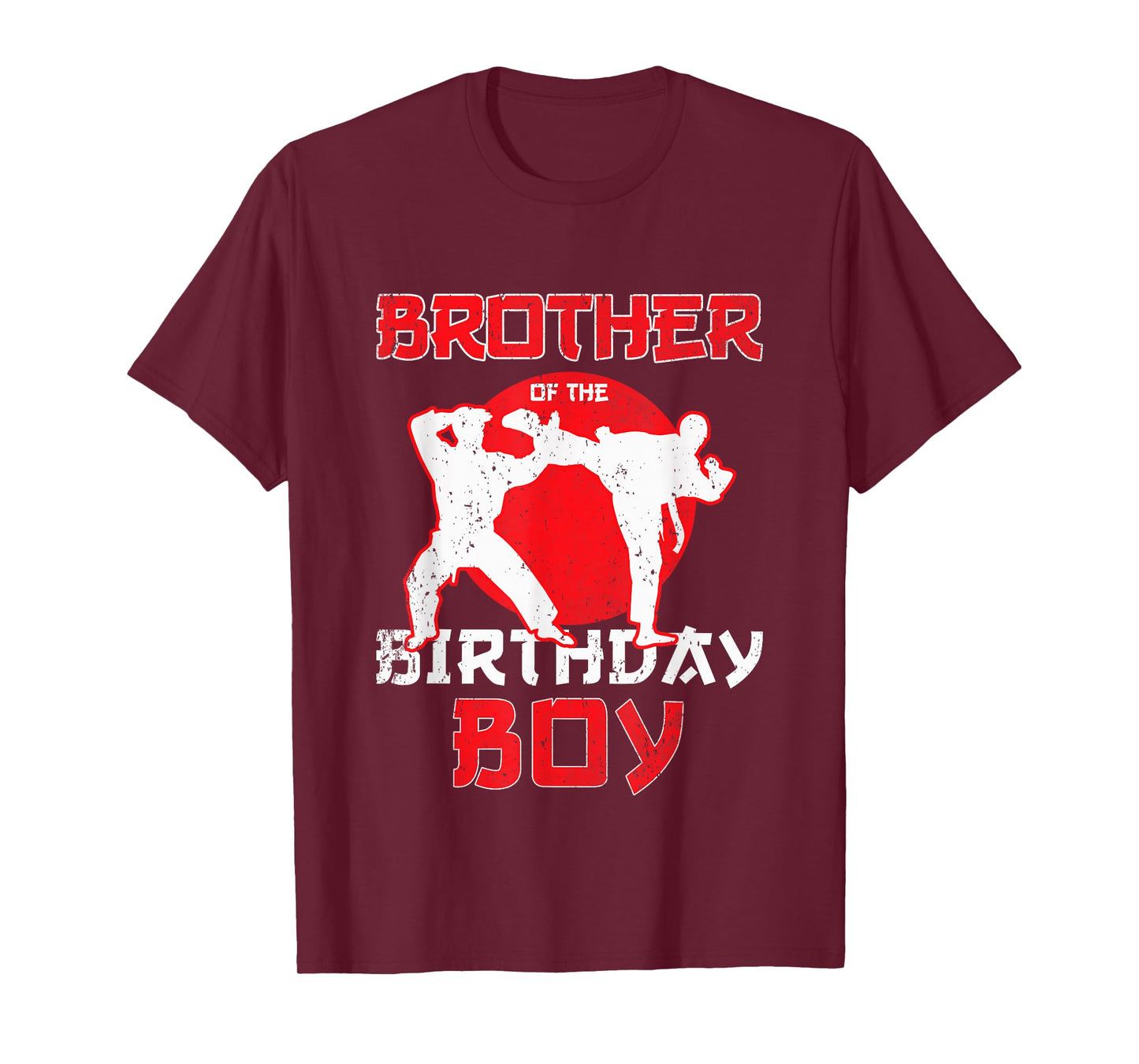 Brother Of The Birthday Karate Taekwondo Boy Martial Arts T-Shirt