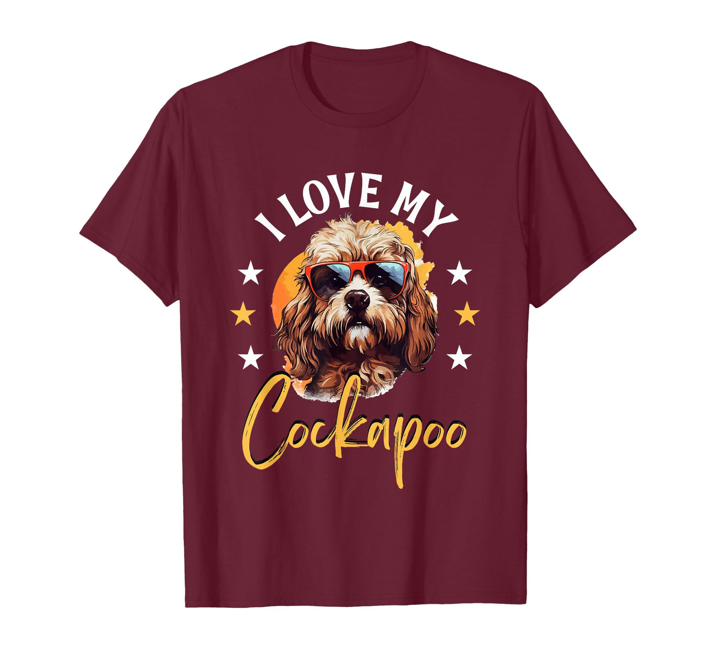 Cockapoo Dog Breed Pet I Love my Cockapoo Men Women Girls Kids T-Shirt