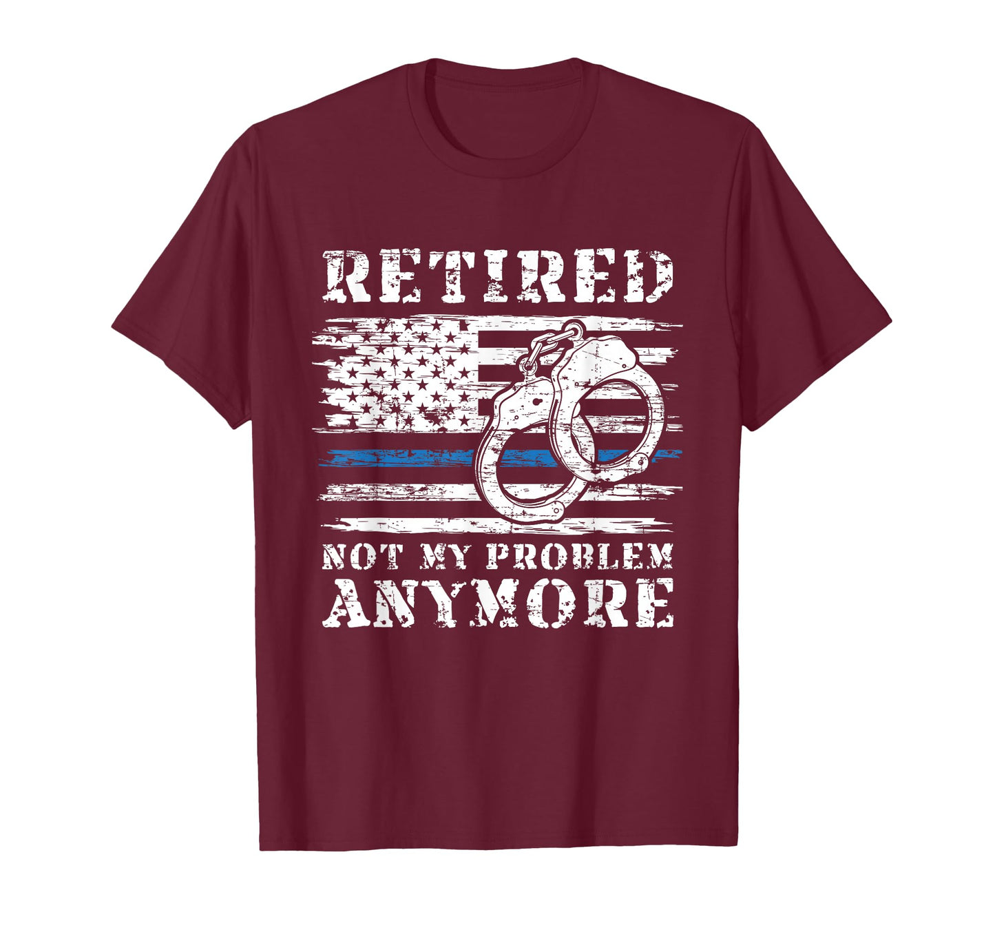 Retired Police Officer Retirement Gift Funny Police T-Shirt