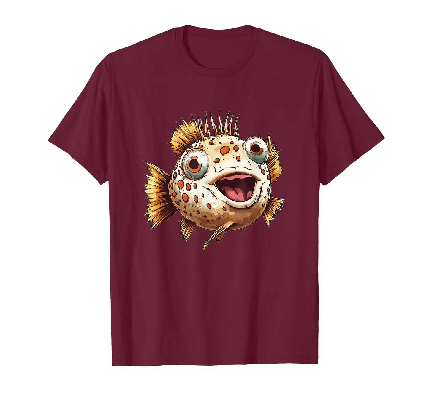 Laughing Puffer Fish T-Shirt