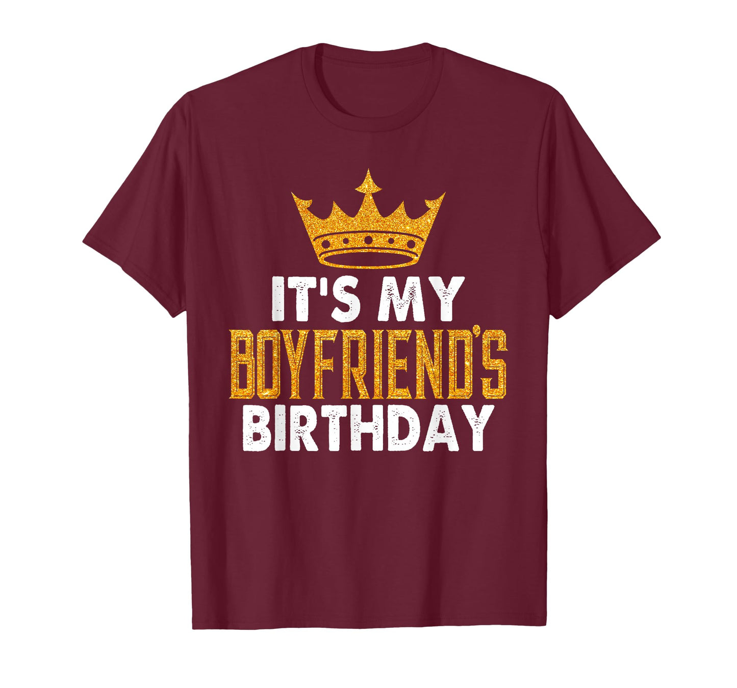 It's My Boyfriend's Birthday Party Couple T-Shirt
