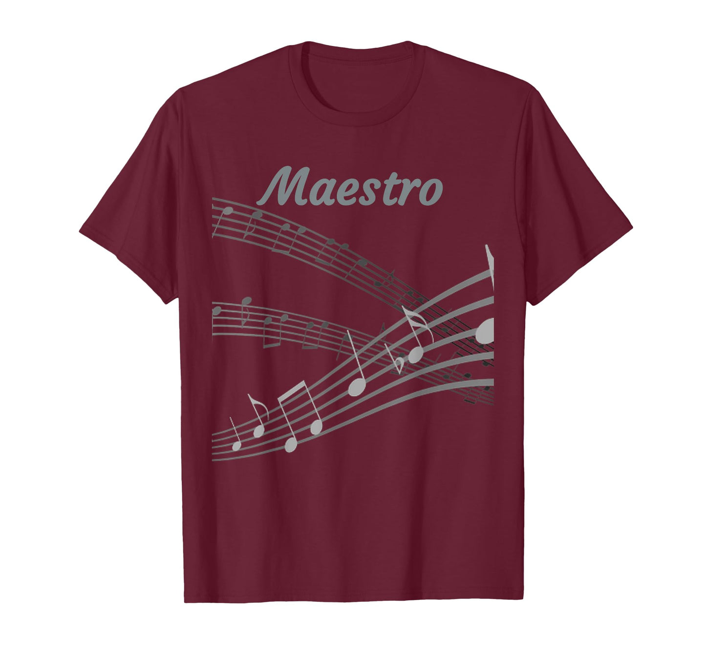 Maestro Music Staff Tshirt Band Orchestra Leader