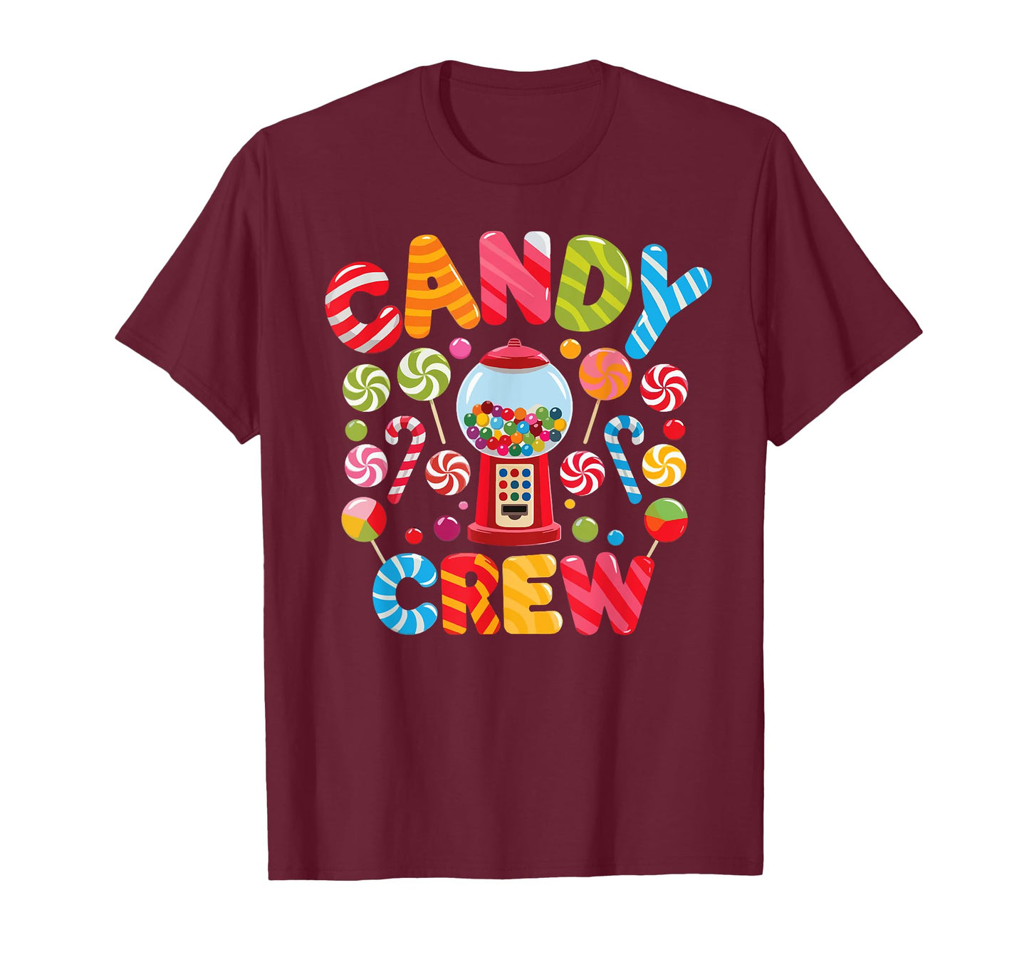 Candy Crew Candy Costume Women Candy Land Kids Sweetie T-Shirt