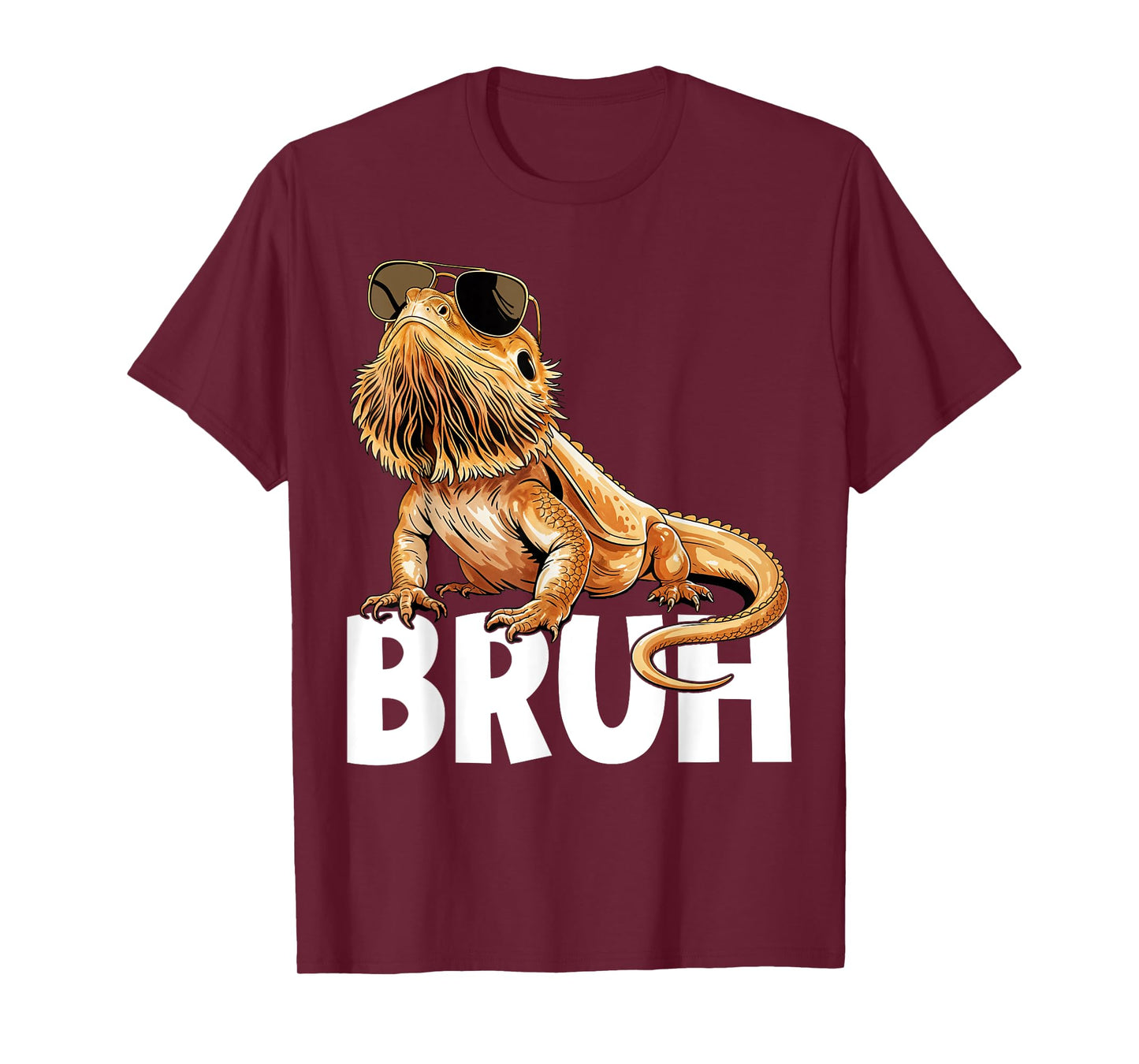 Tiny Dinosaur Bruh Bearded Dragon Lover T-Shirt