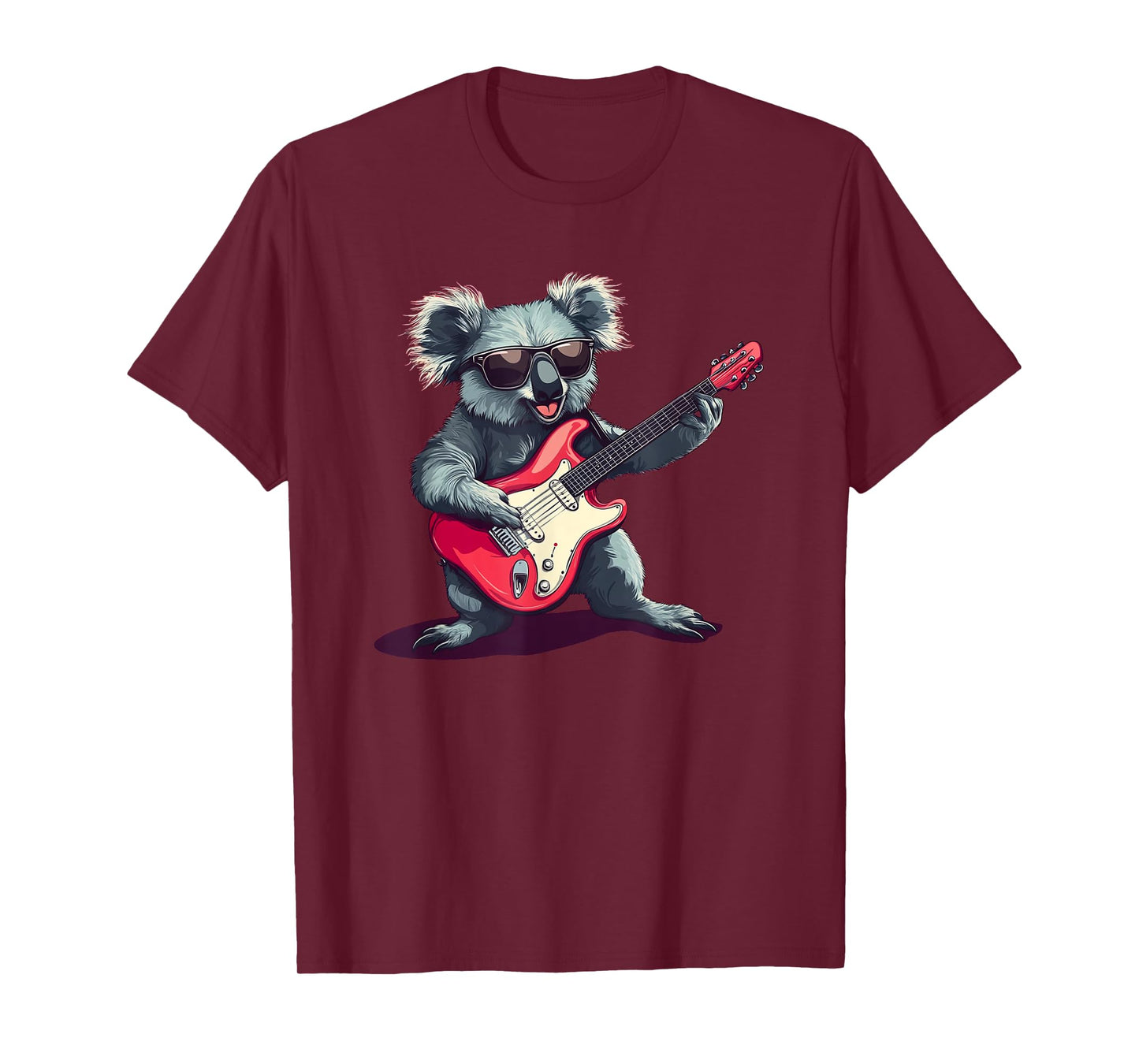 Jamming Koala for a Pretty Cool Music Touch T-Shirt