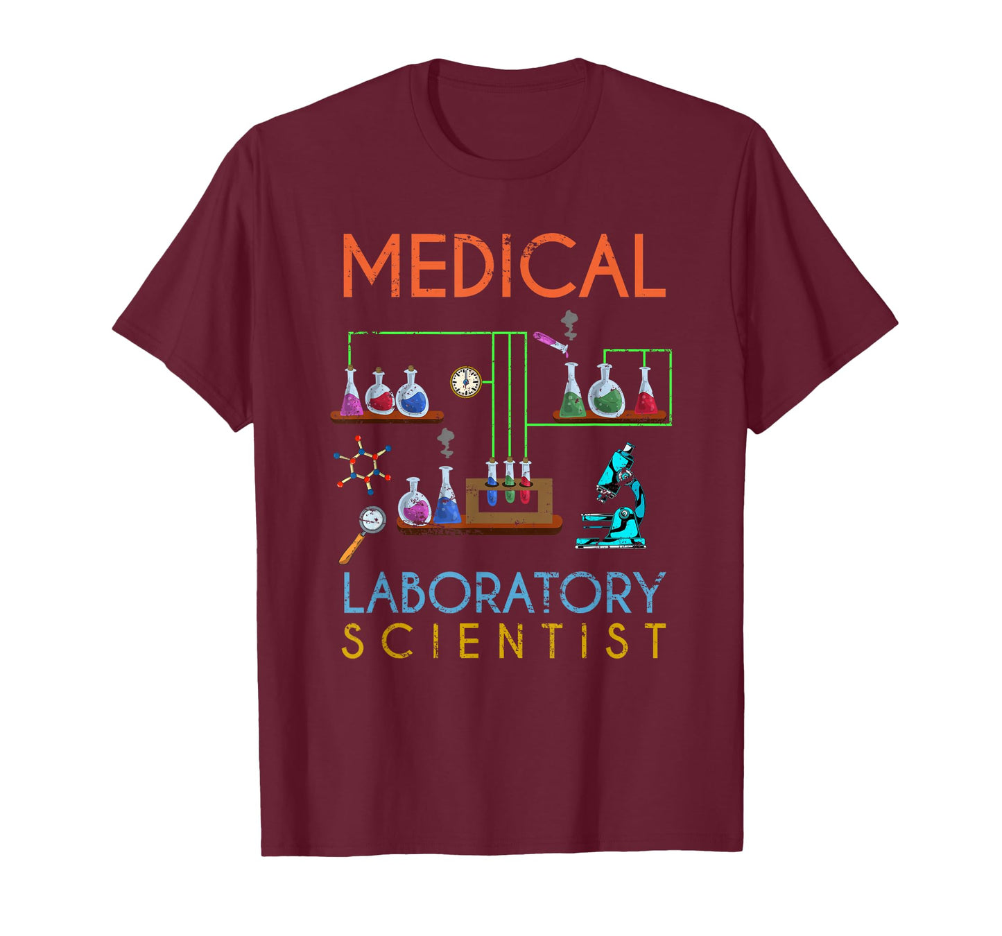 Lab Technologist Science Geek Medical Laboratory Scientist T-Shirt