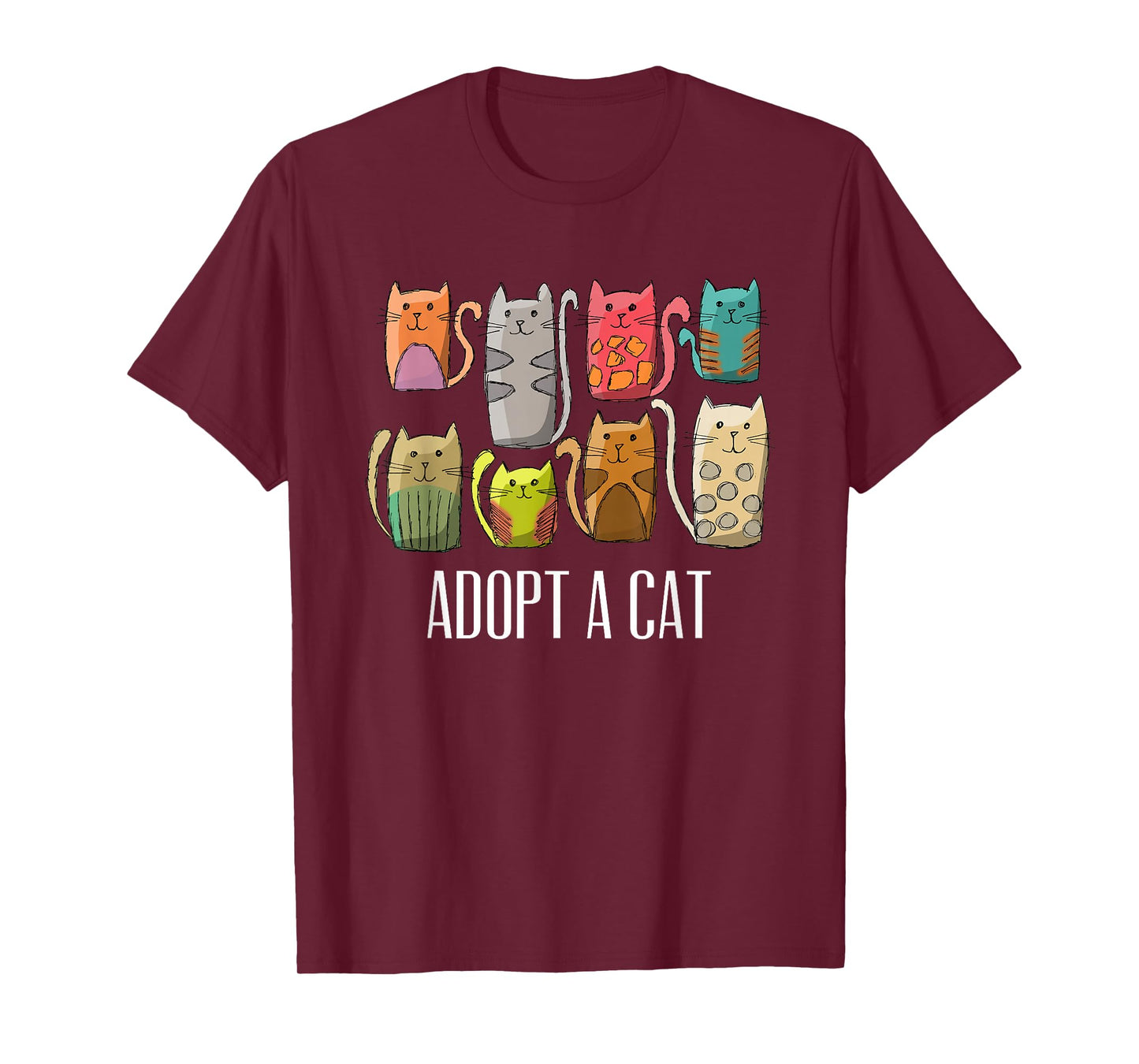 Adopt a Cat Shirt Cat Rescue Cat Adoption T-Shirt