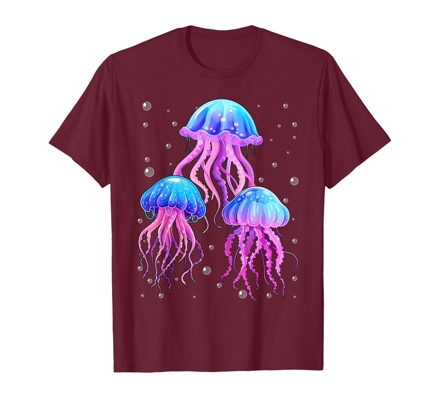 Glowing Rainbow Jellyfish T-Shirt