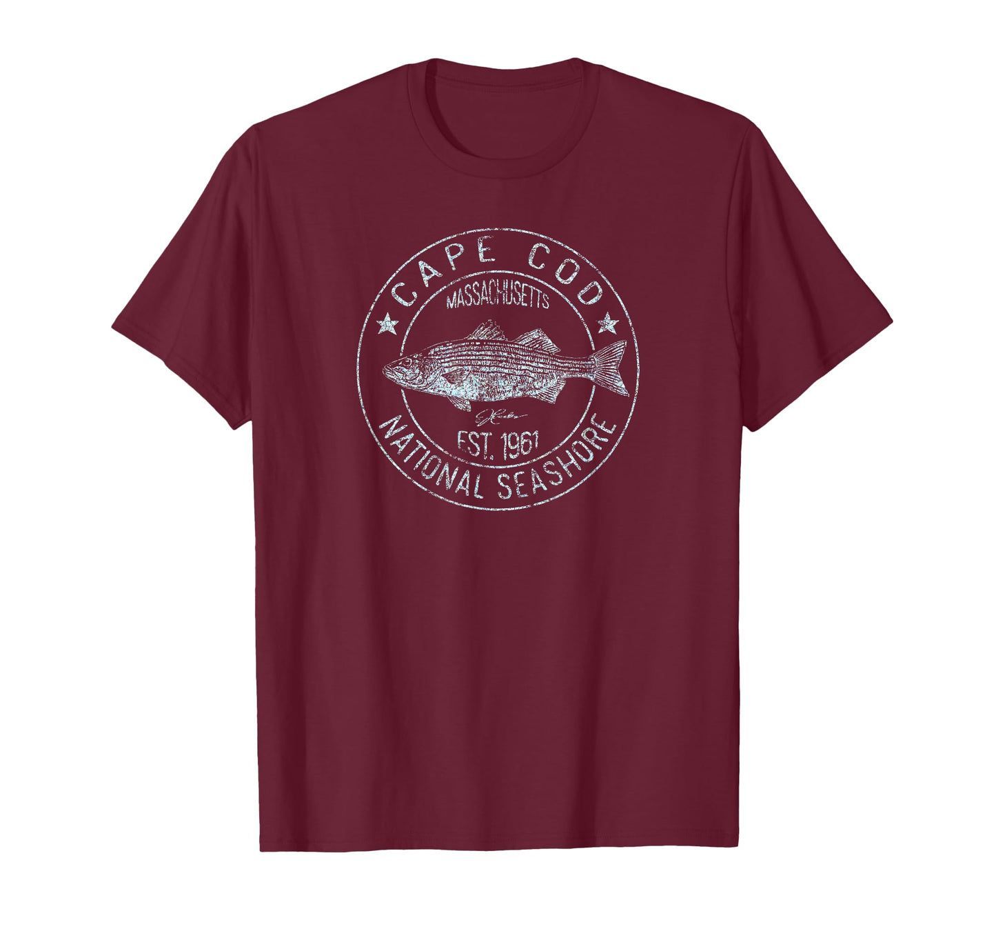 JCombs: Cape Cod National Seashore, MA, Striped Bass T-Shirt