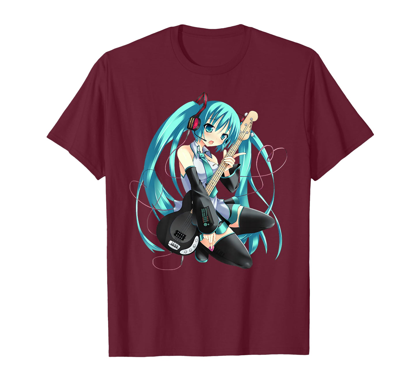 Perfect Anime Girl, I love Music, Anime and Manga Cosplays T-Shirt