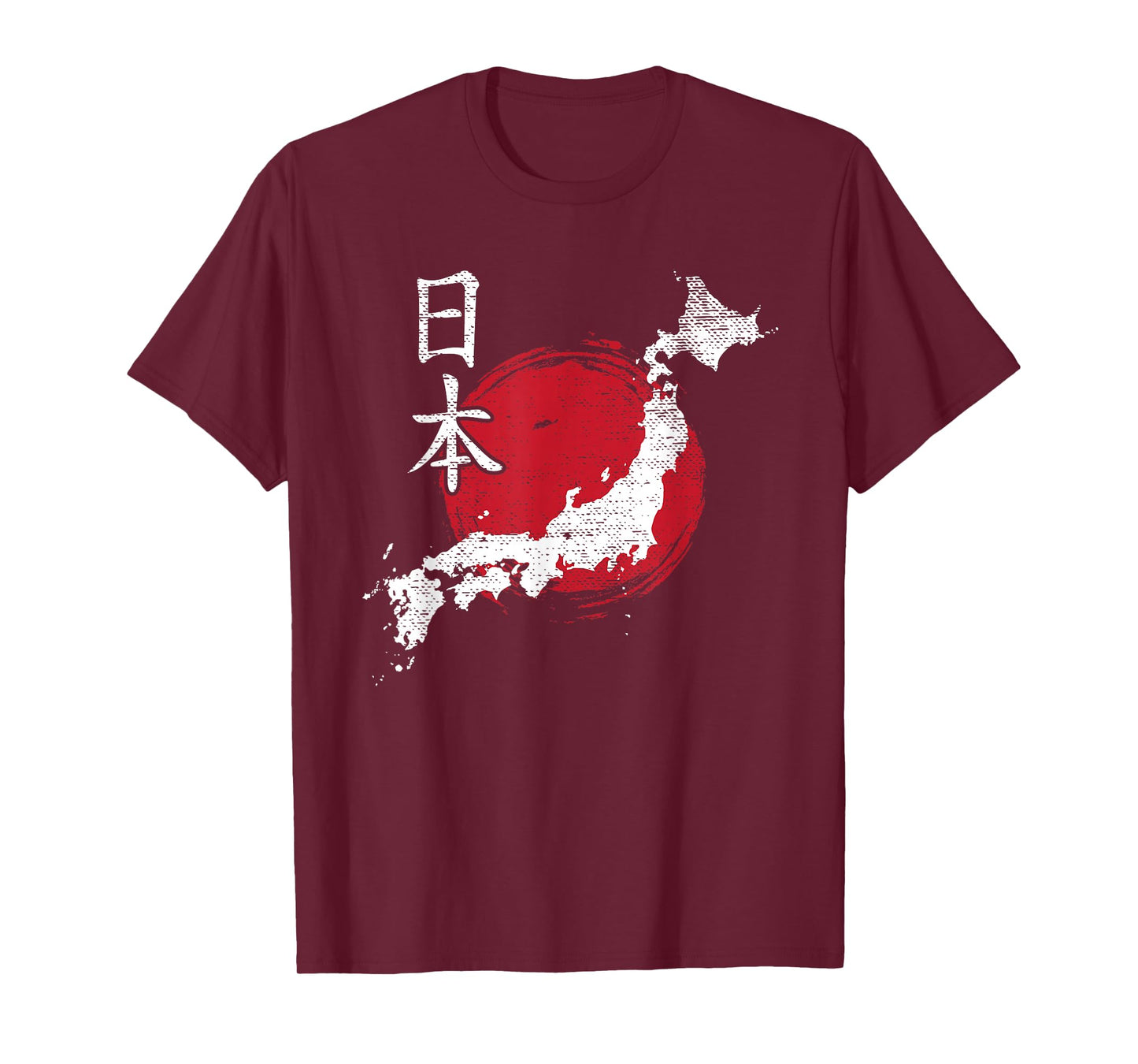 Japan Map Country Map Japanese Lover Gift For Men Women Kids T-Shirt