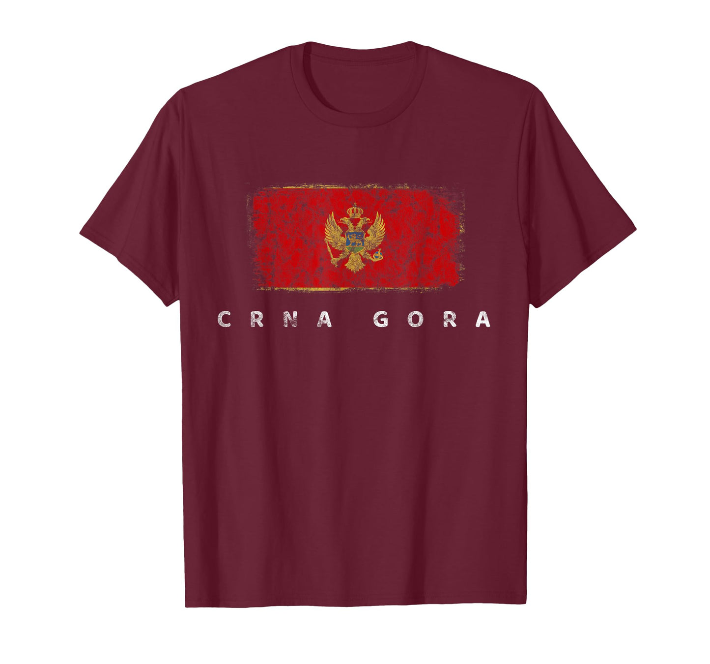 Crna Gora Montenegro Flag Montenegrin Pride Balkans Europe T-Shirt