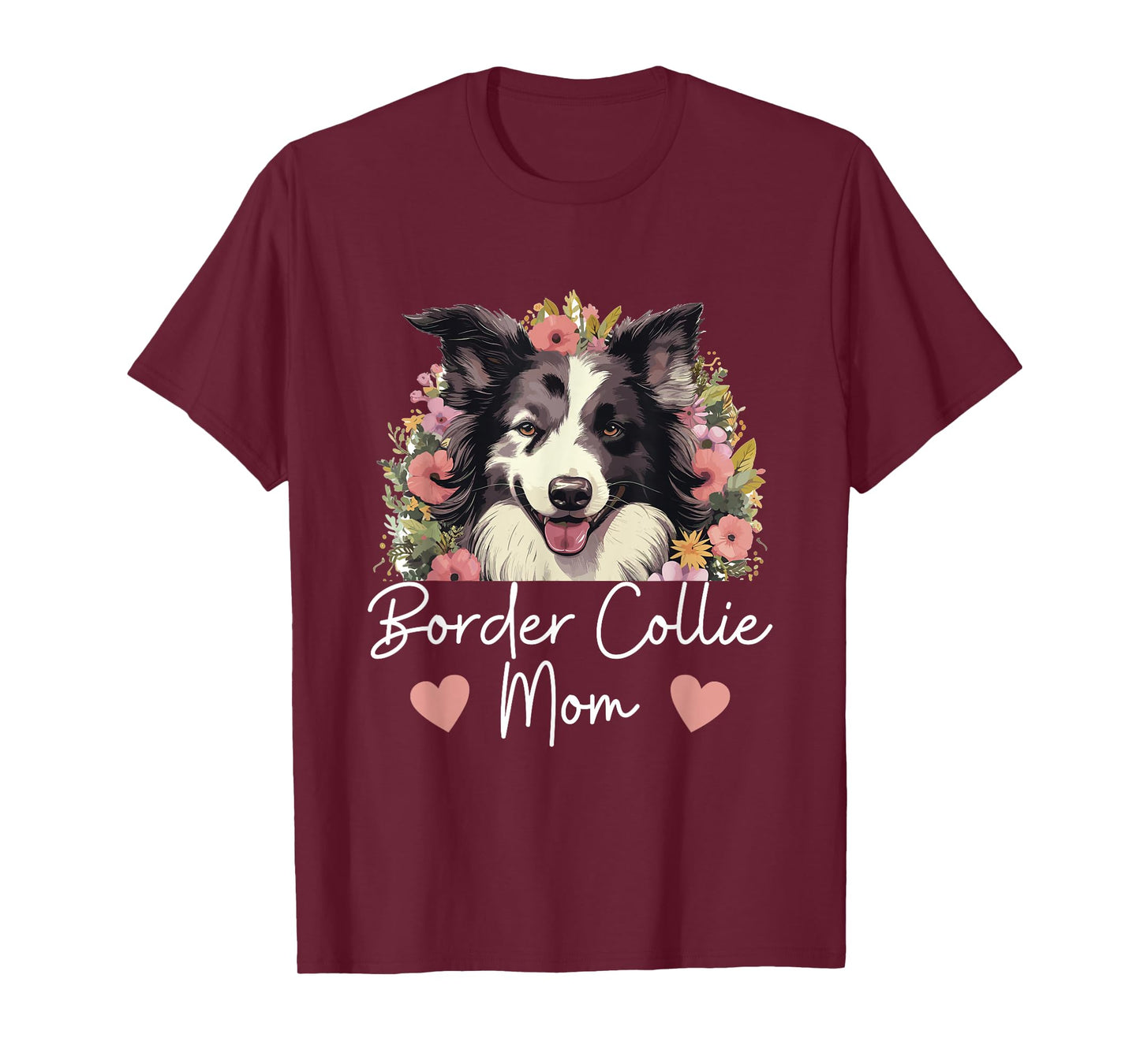 Border Collie Dog - Border Collie Mom T-Shirt
