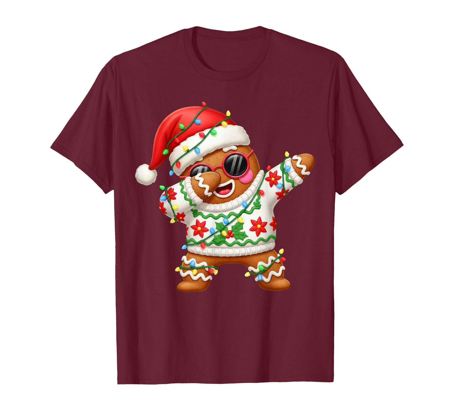 Christmas Squad Santa Dabbing Elf Family Matching Boys Girls T-Shirt