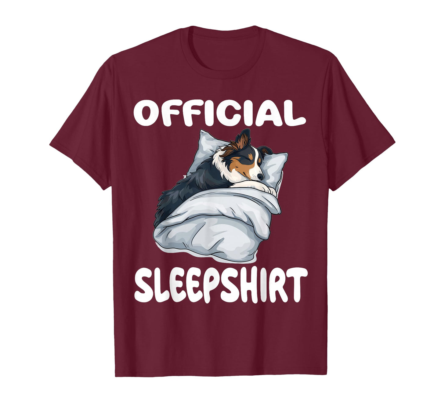 Australian Shepherd Dog Official Sleepshirt Pajamas T-Shirt