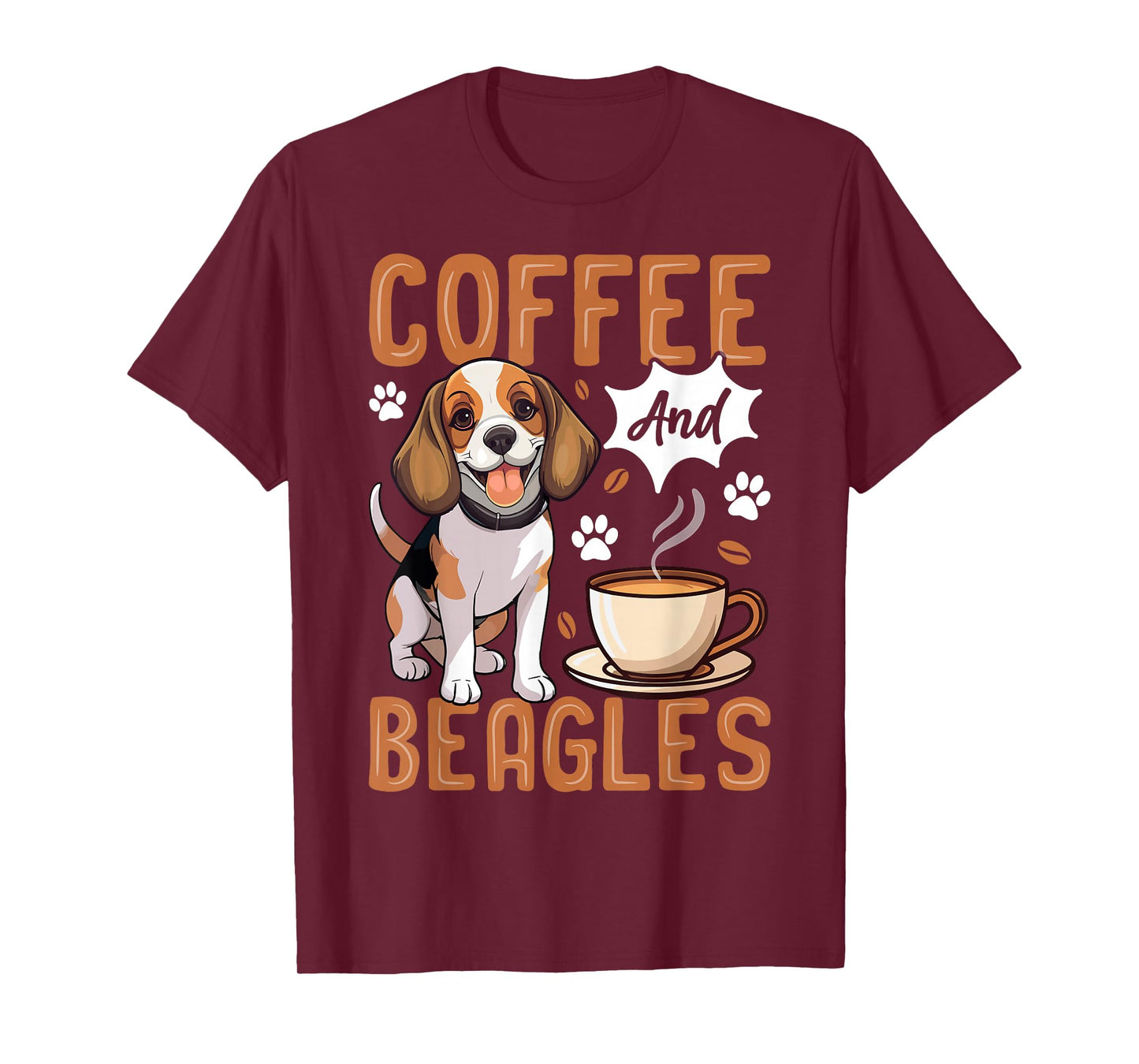 Coffee And Beagles T-Shirt