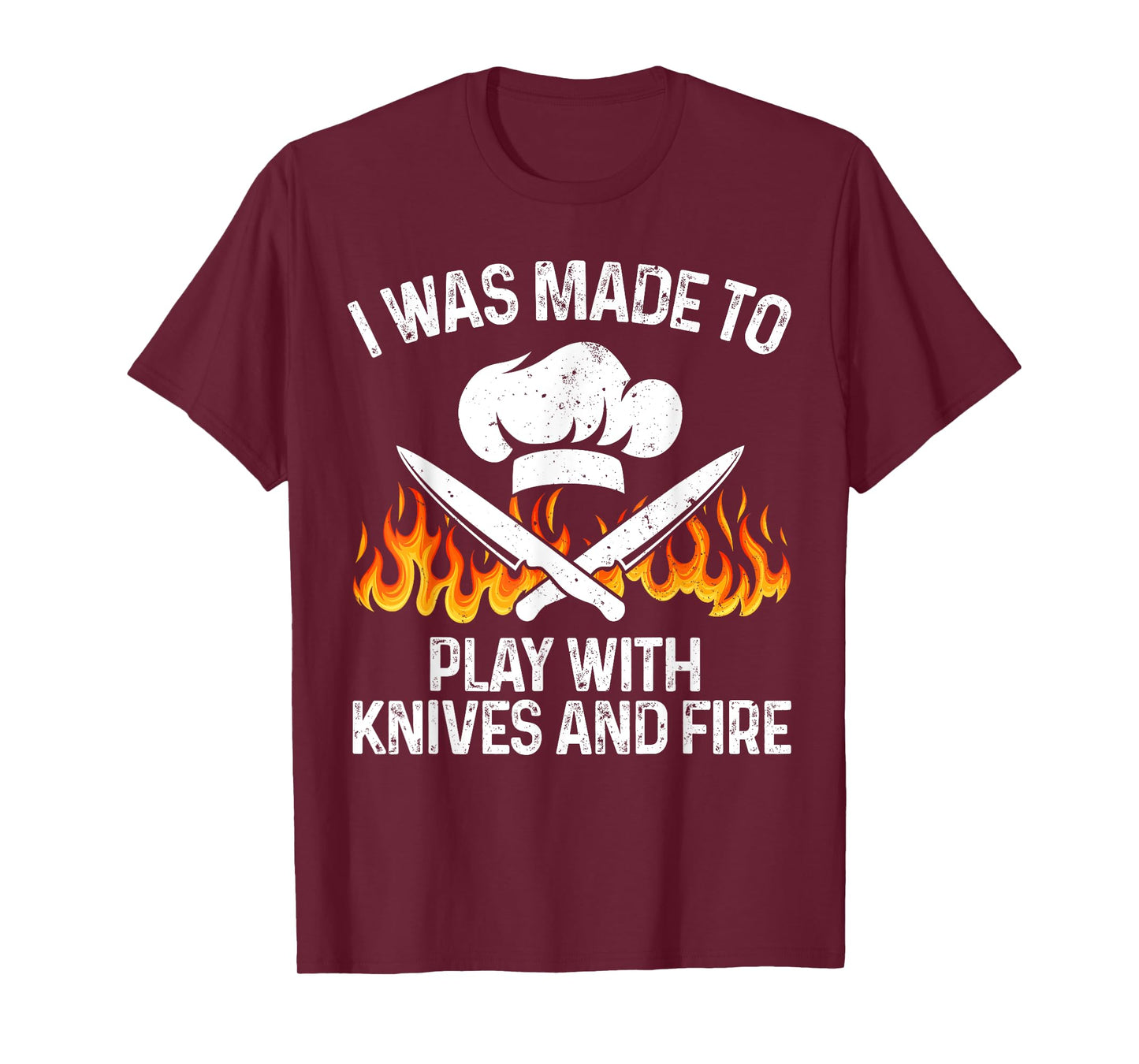 Funny Chef Design For Men Women Cooking Lovers Culinary Chef T-Shirt