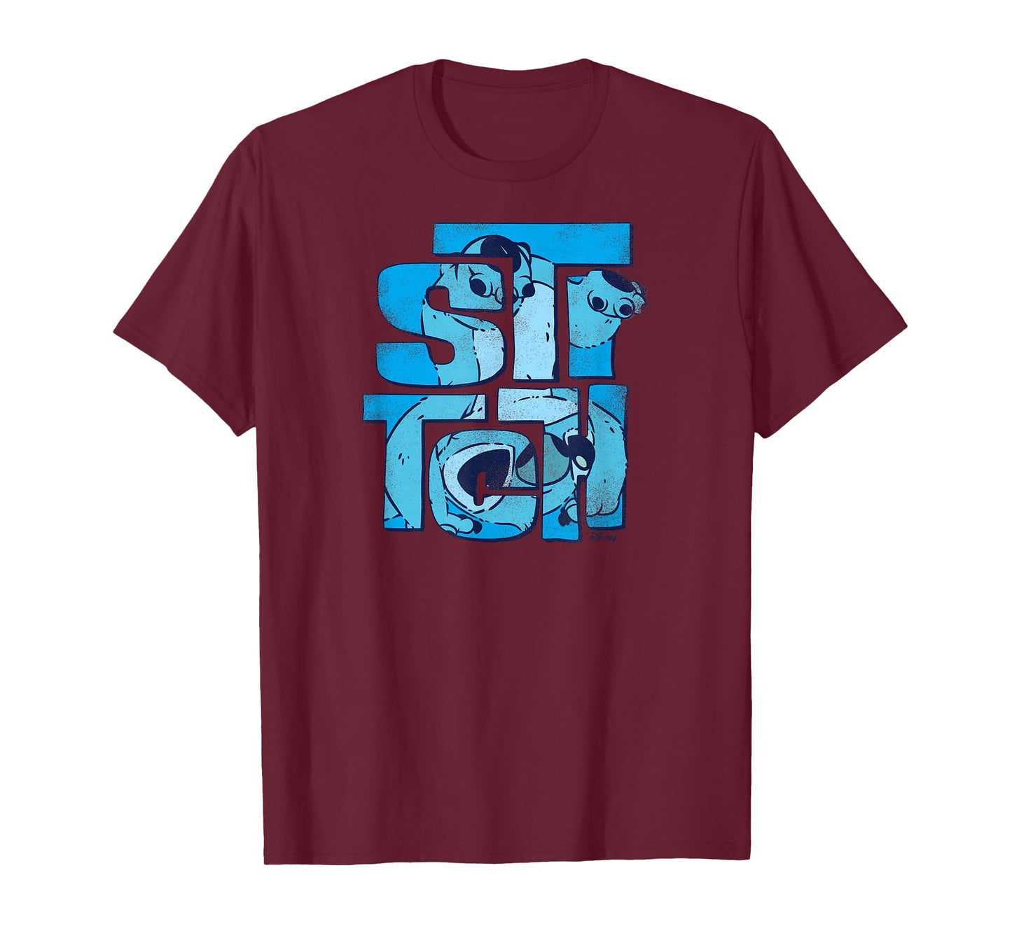 Stitch Modern Block Letter Logo T-Shirt