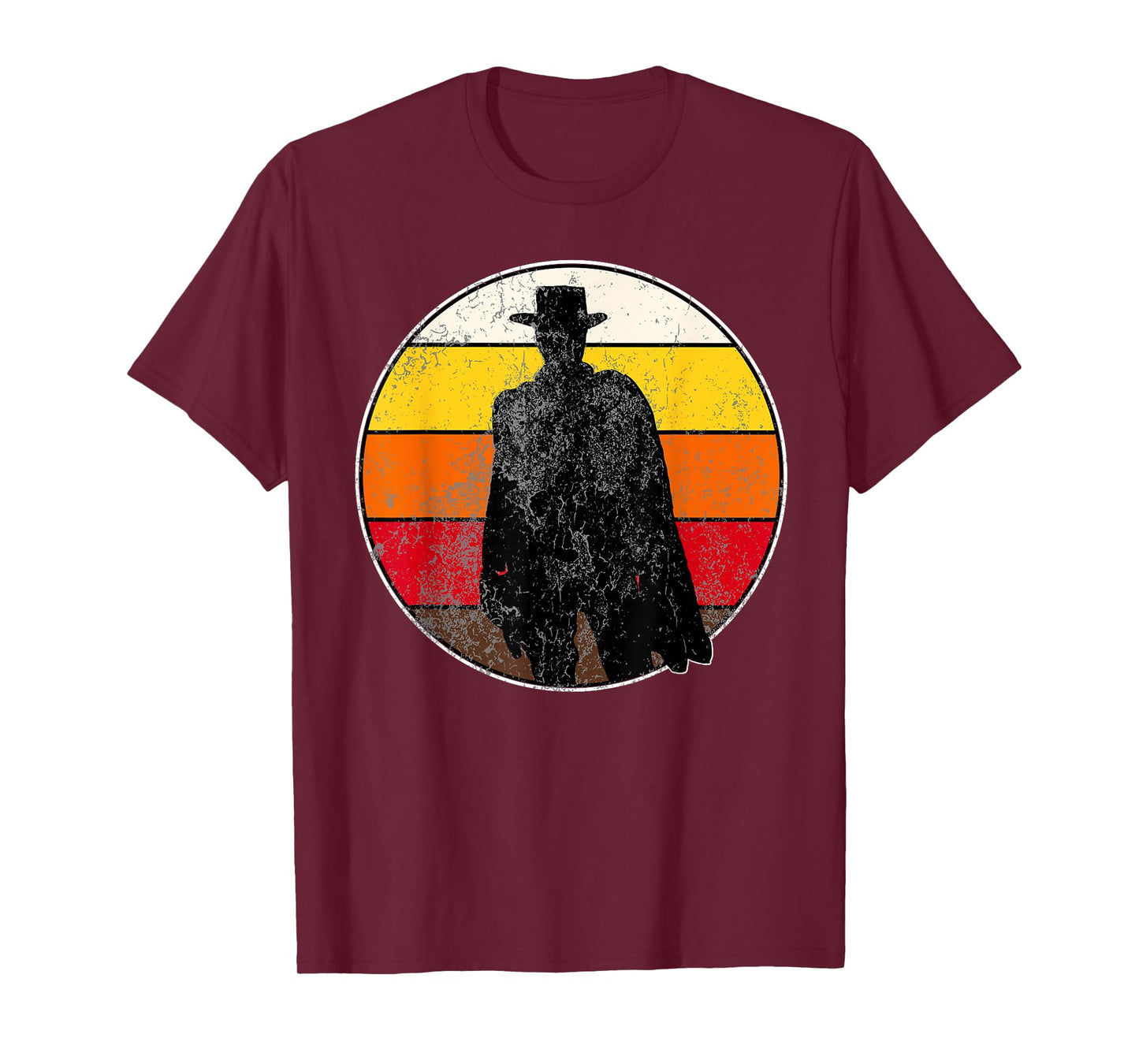Retro Vintage Cowboy Outlaw Western T-Shirt