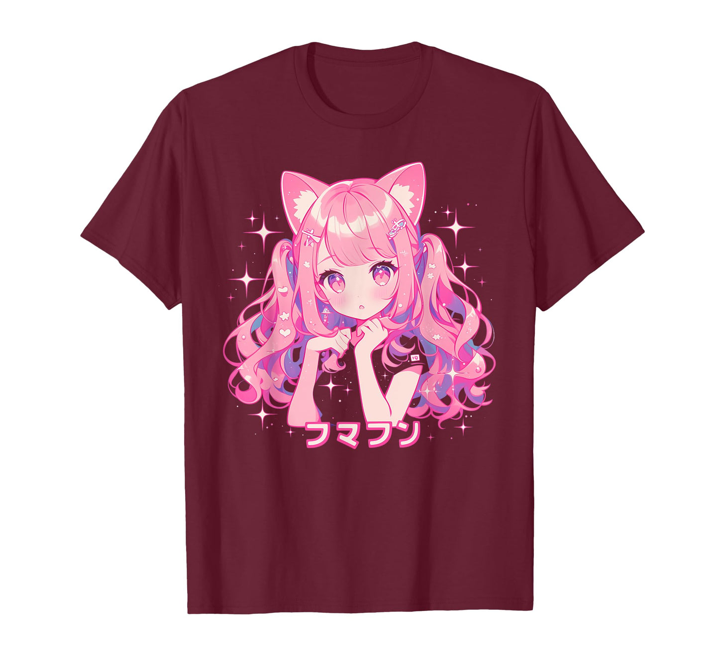 Goth Grunge Demon Anime Girl Waifu Horror Alt Aesthetic T-Shirt