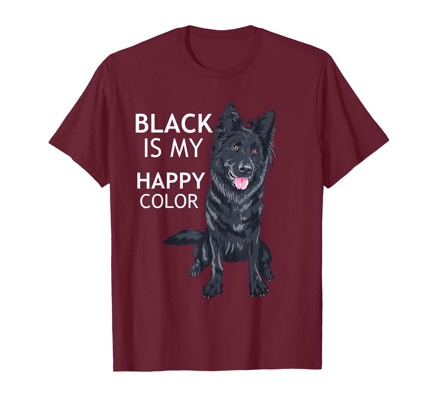 Cute Black German Shepherd - Awesome Cute Dog T-Shirt
