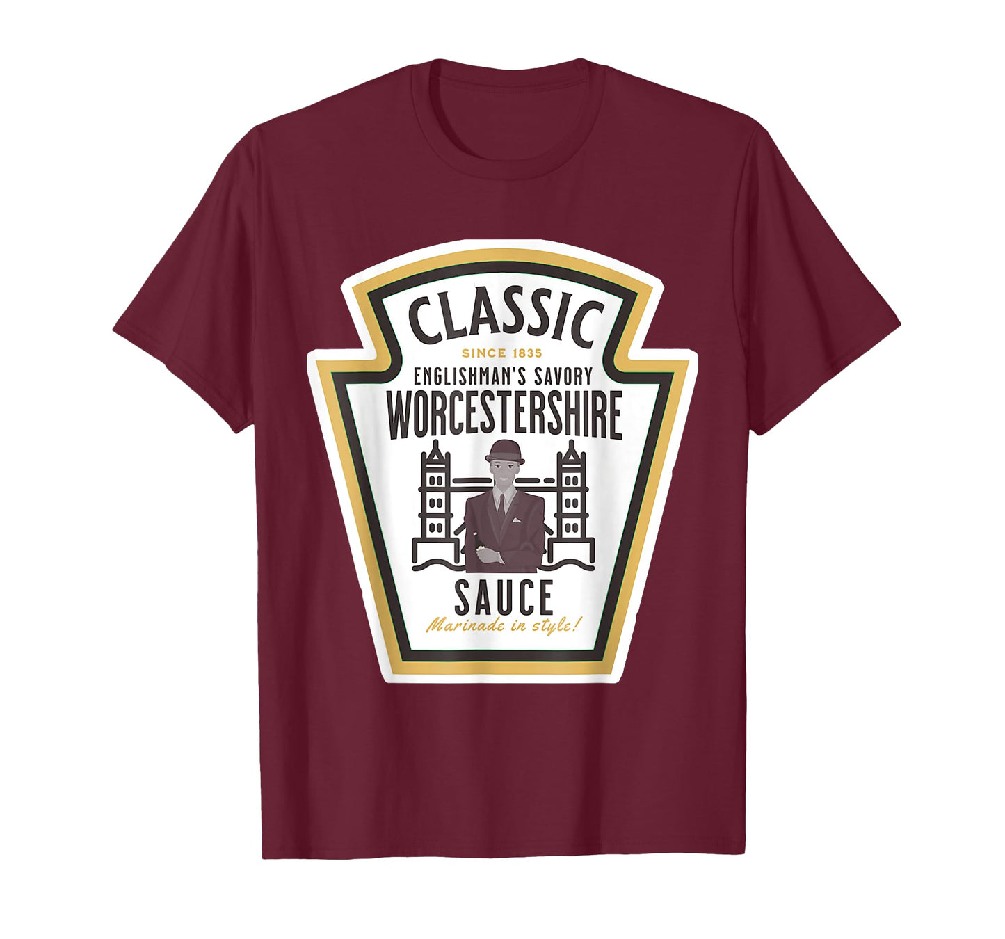 Worcestershire Sauce DIY Halloween Costume Men Women Kids T-Shirt