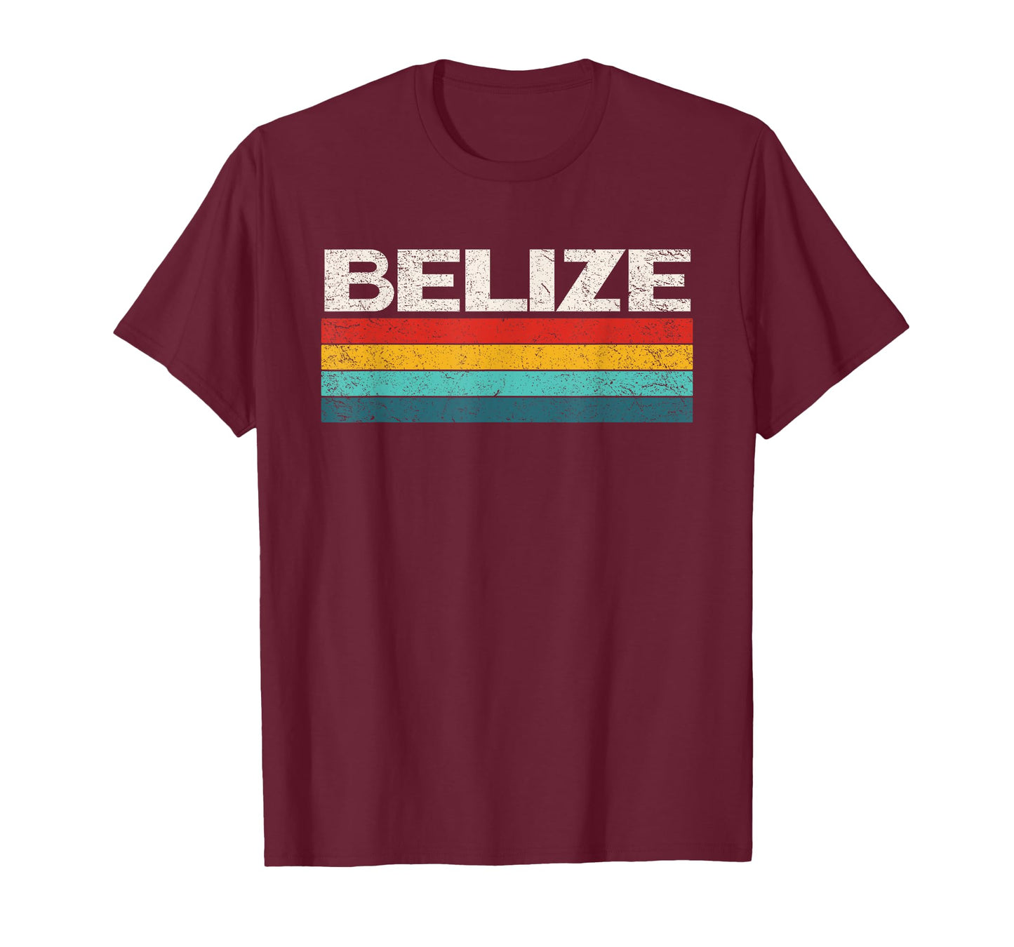 Belize Retro Love 70s Vintage Belize Graphic T-Shirt