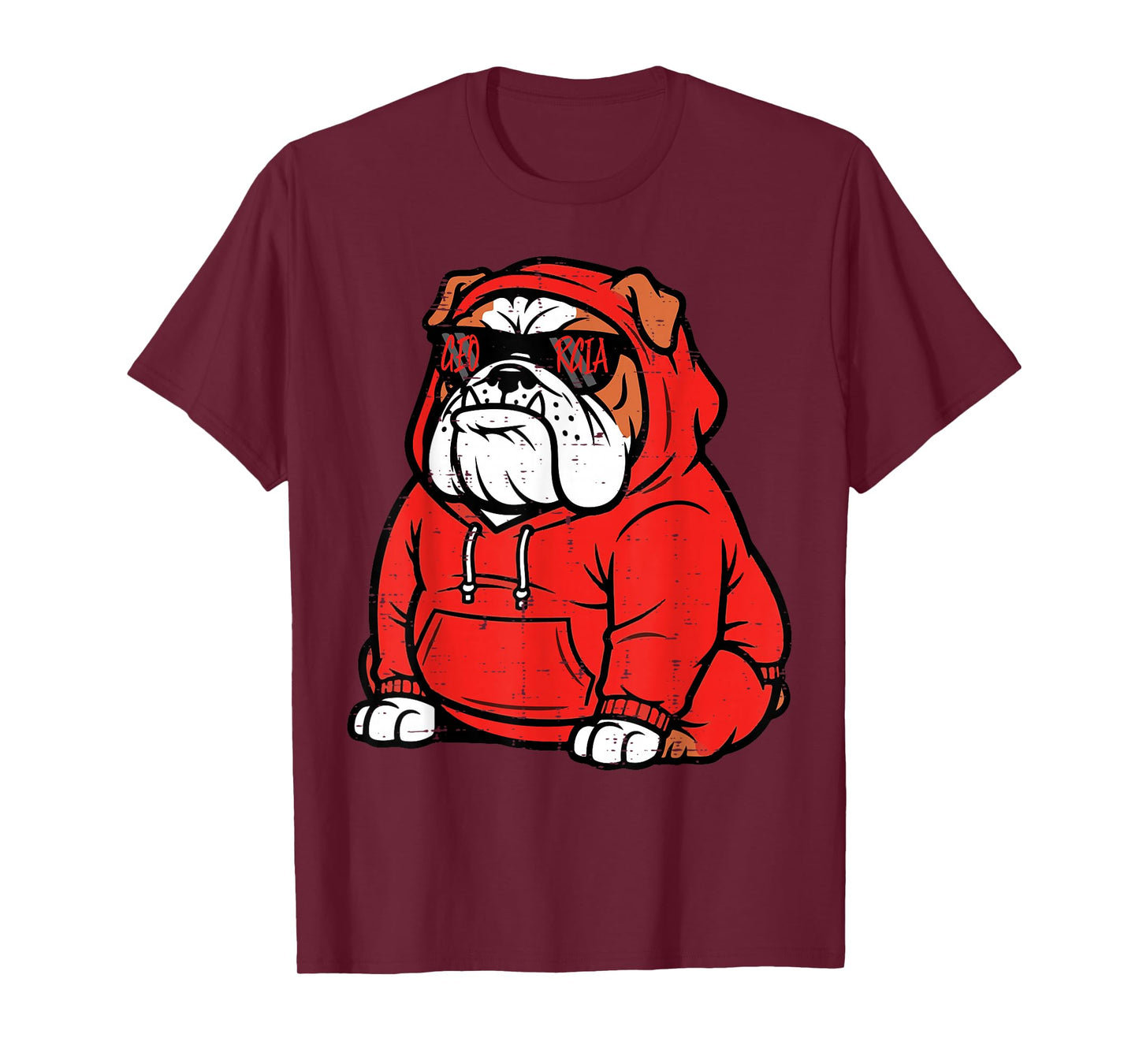 Bulldog Girls Youth Teen Kids Boys Men Women T-Shirt