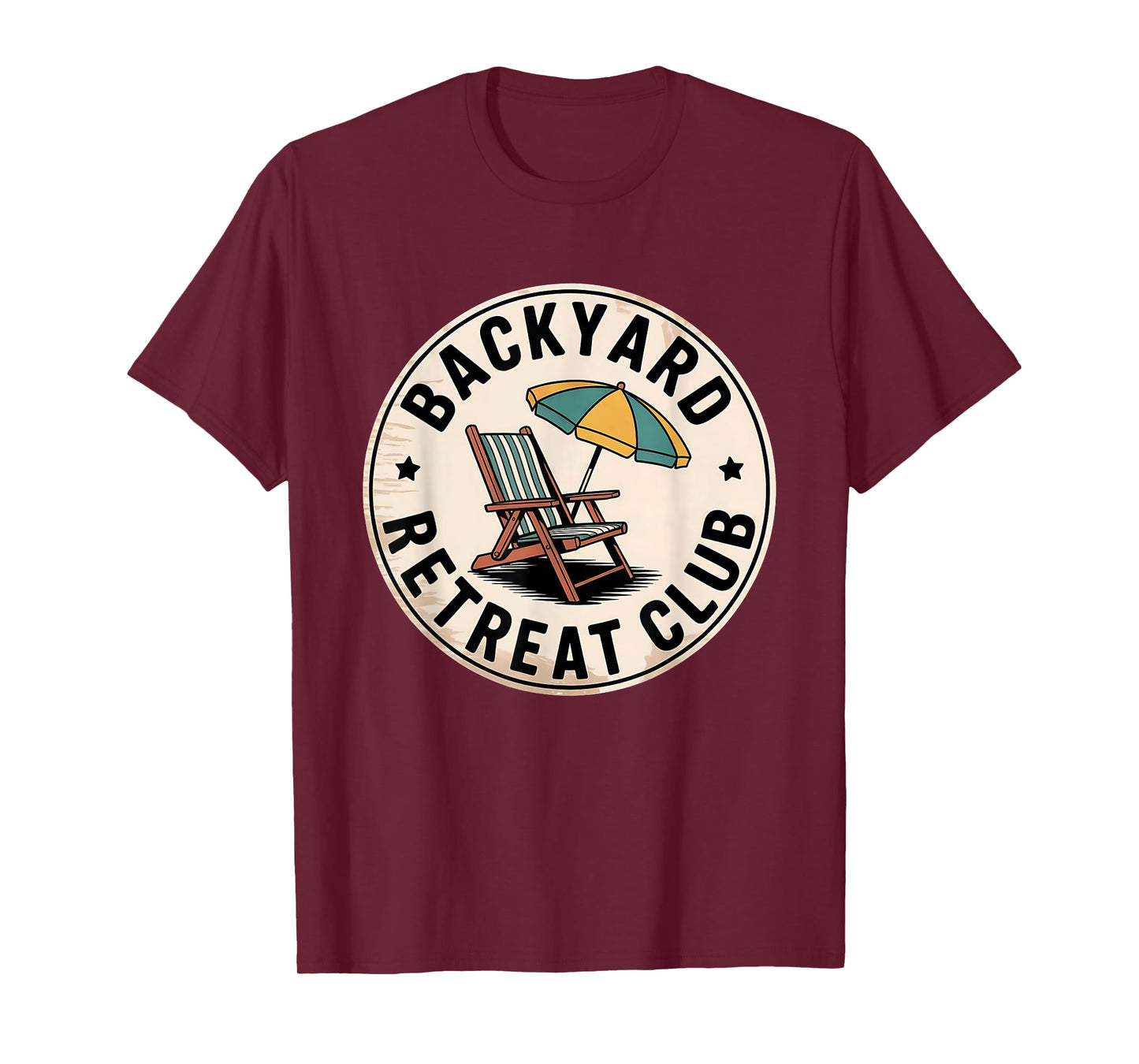 Holistay Summer Crew Home Backyard Getaway T-Shirt