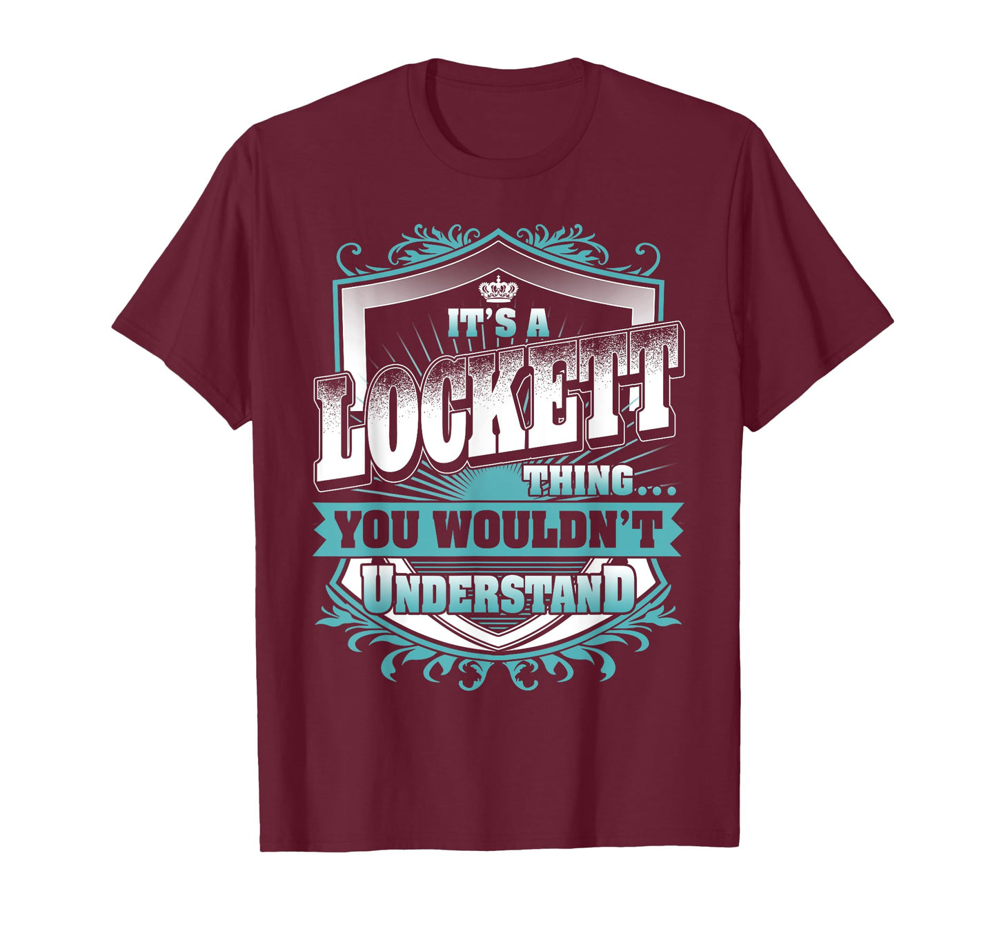 It's A LOCKETT Thing You Wouldn't Understand Name Vintage T-Shirt