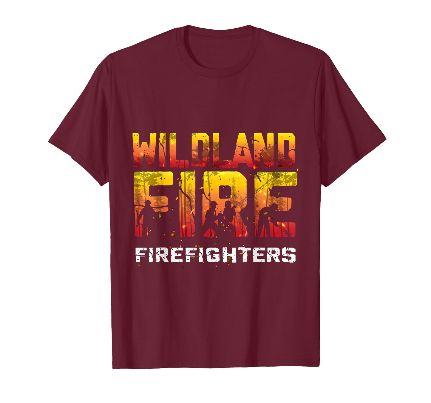 Wildland Firefighter Forest Service Hand Engine Crew Hotshot T-Shirt