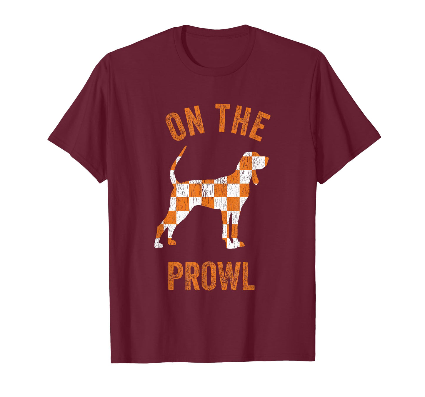Hound On The Prowl Tennessee Dog TN Home State Volunteers T-Shirt