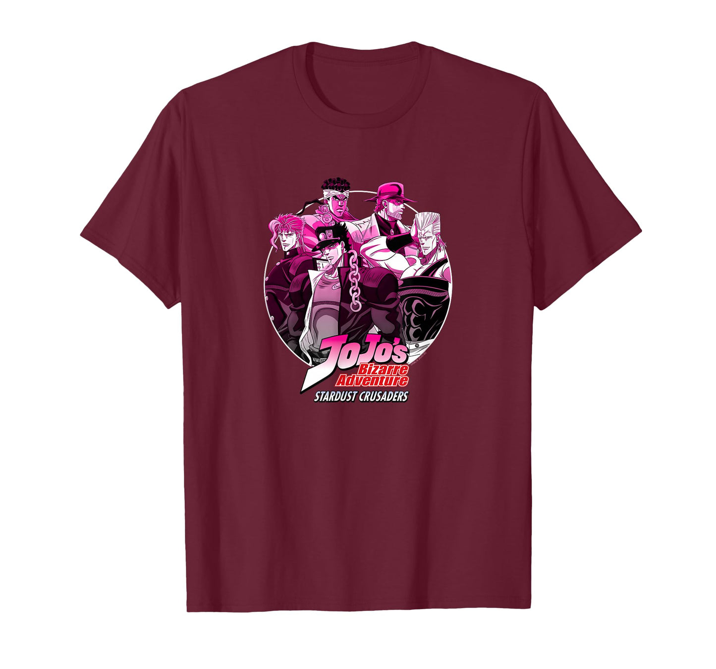 JoJo's Bizarre Adventure Stardust Crusaders Group Anime T-Shirt