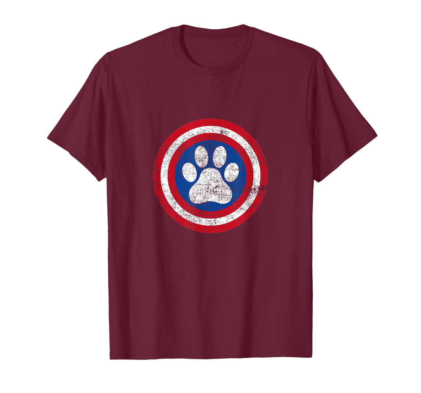 Captain Dog Super Hero Funny Pet Lover T-Shirt