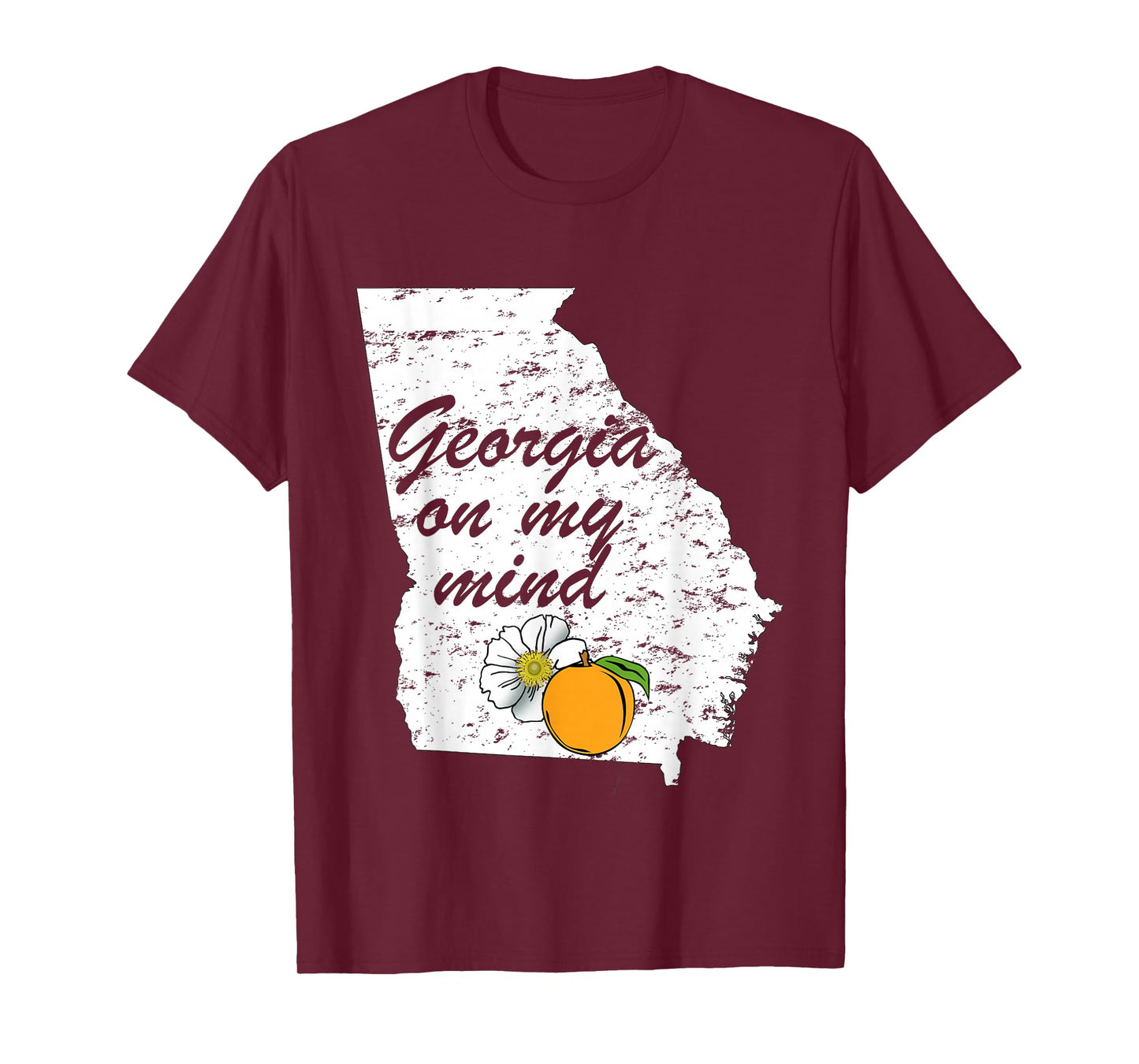 Georgia On My Mind T-Shirt Atlanta Peach State Southern T-Shirt