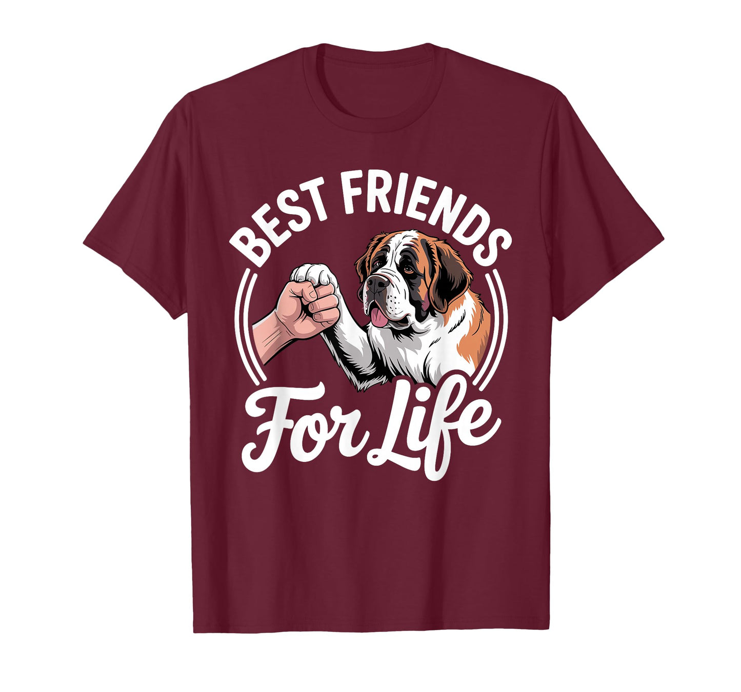 Cool Saint Bernard Costume for Men Women St. Bernard Lover T-Shirt