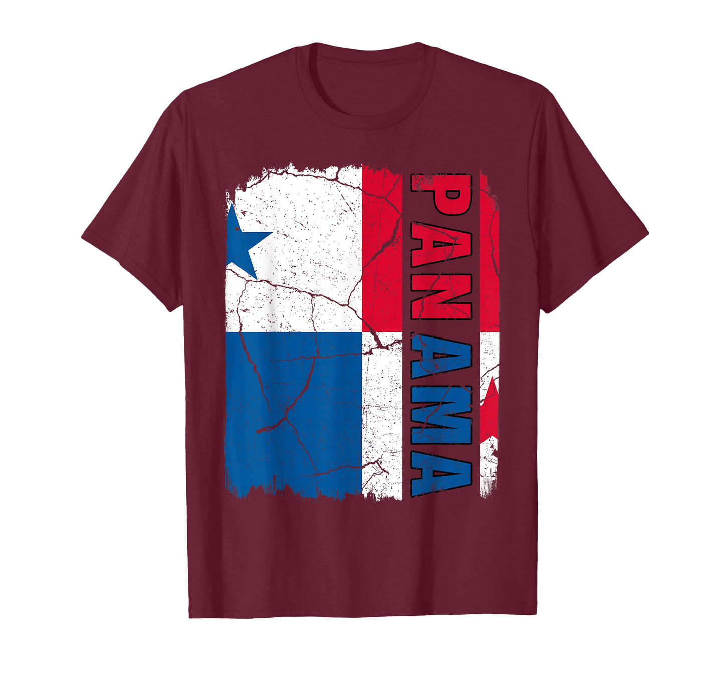 Vintage Panamanian Flag Panama Pride Roots Heritage Gift T-Shirt