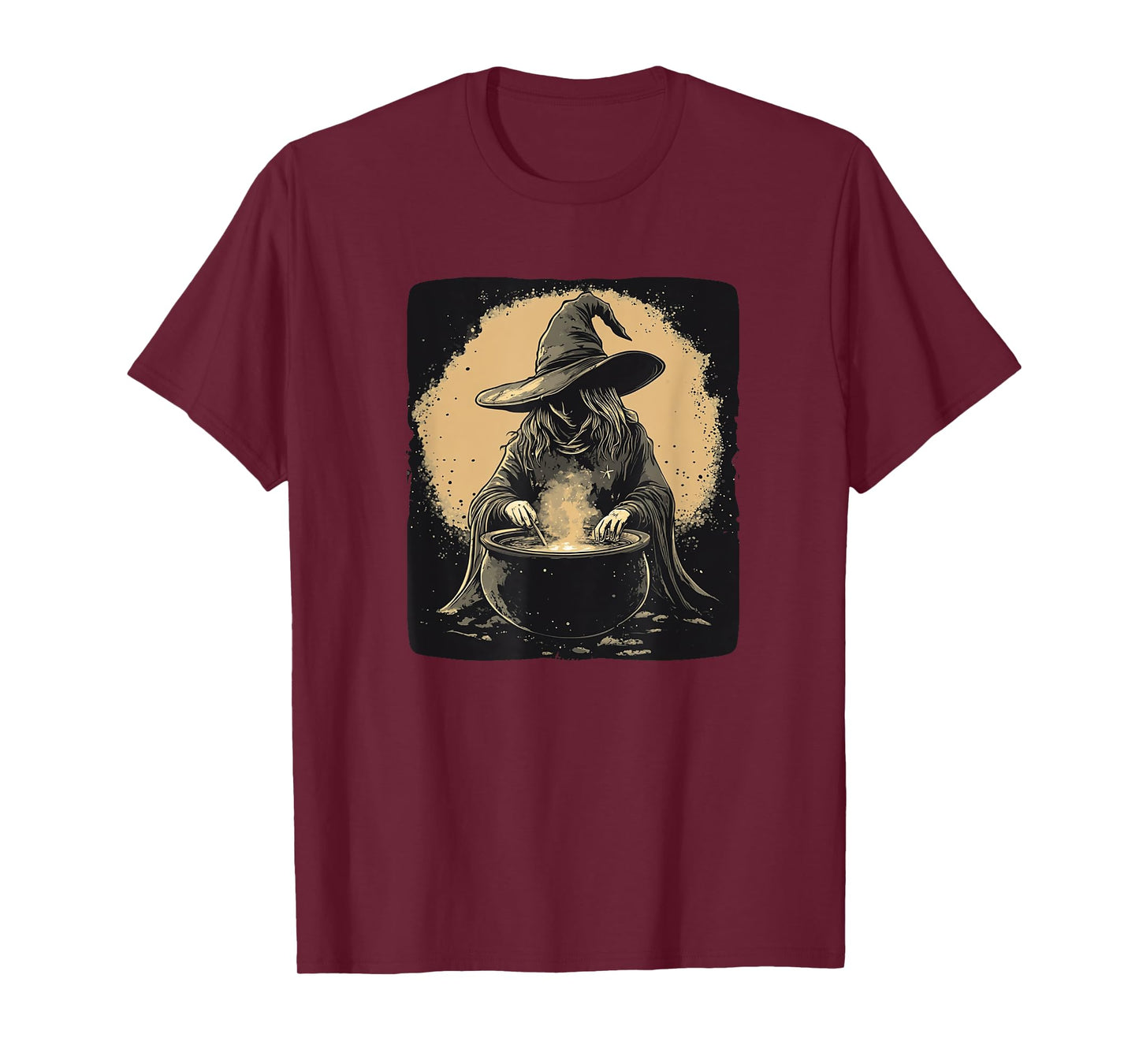 Nice Witch’s Funny Cauldron with Magic Potions T-Shirt